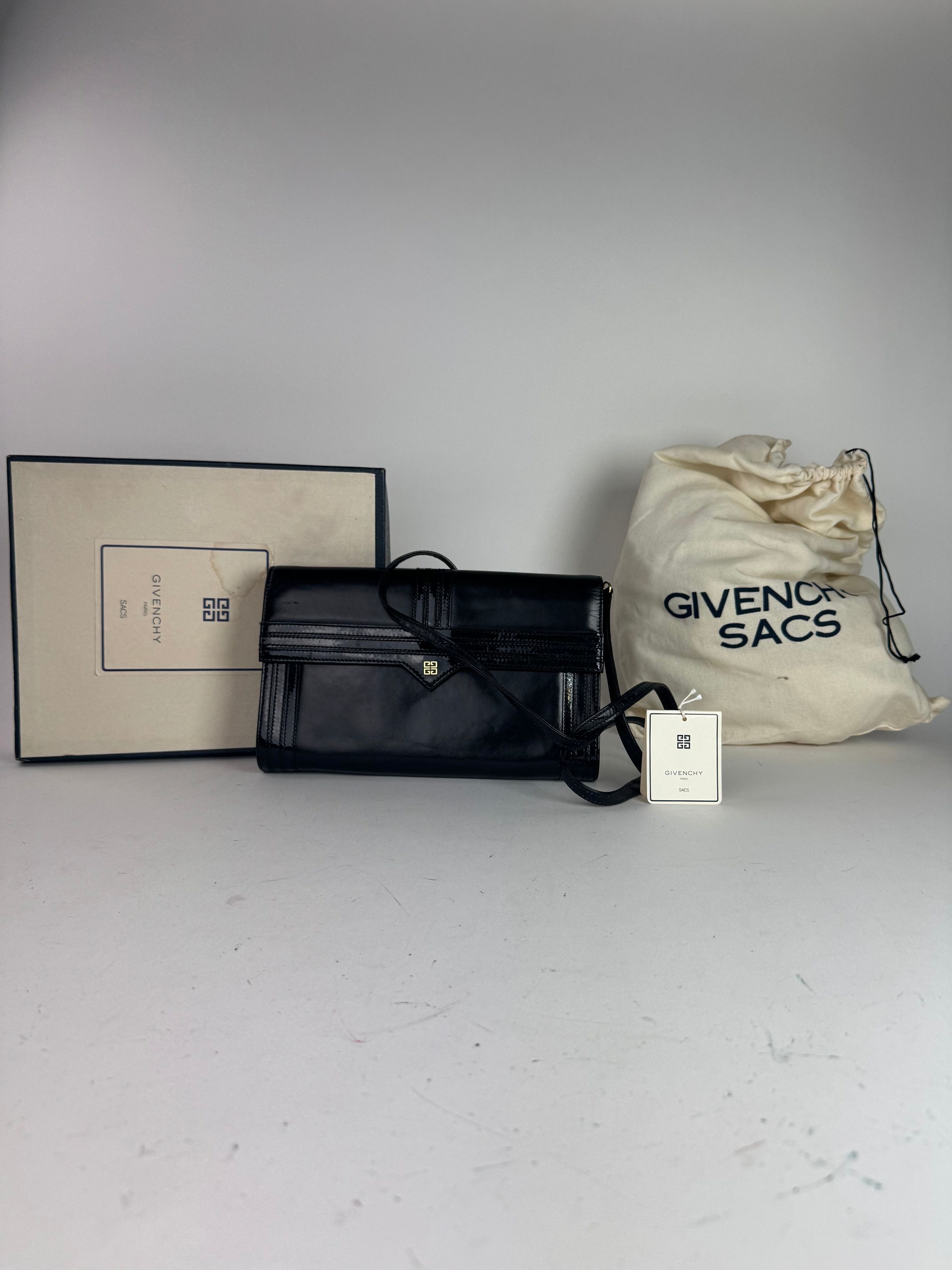 Givenchy Vintage Patent leather bag black Size ONE SIZE - 1 Thumbnail