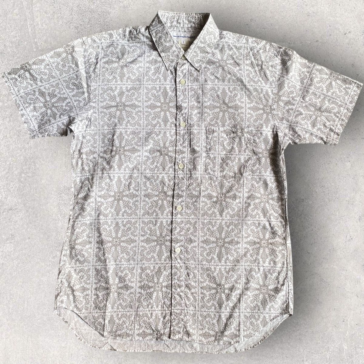 Comme des Garcons Comme Des Garçons Print Shirt Size US S / EU 44-46 / 1 - 2 Thumbnail