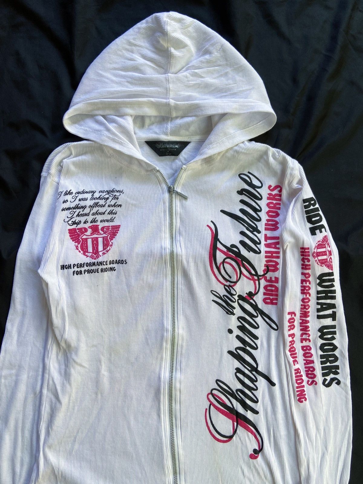 20471120 BEAUMERE RIDE WHAT WORKS CASUAL ZIPPER HOODIE Size US M / EU 48-50 / 2 - 3 Thumbnail