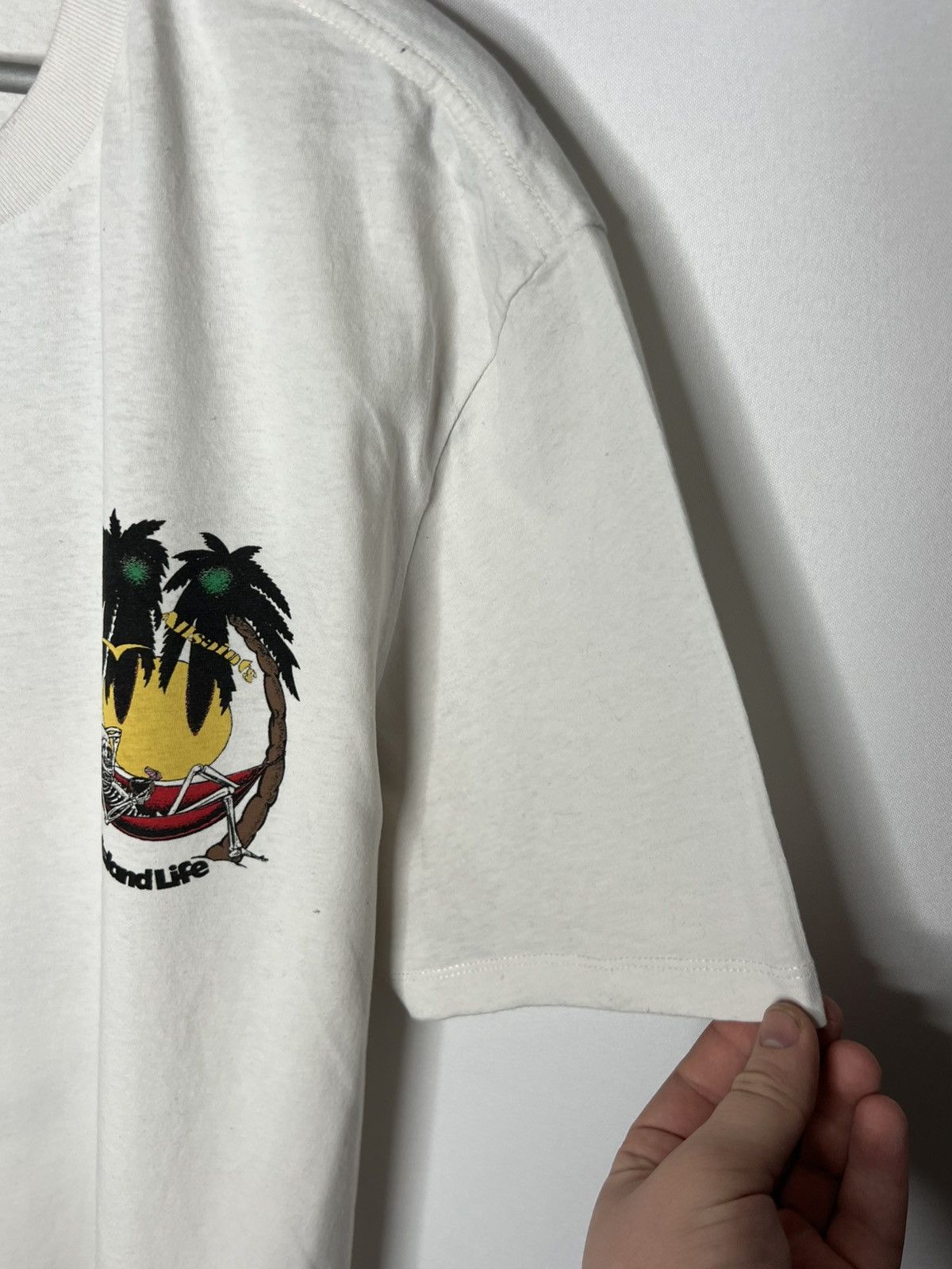 Allsaints AllSaints Island Life Art Tee Big Logo T-Shirt Tee Rare Size US XXL / EU 58 / 5 - 4 Thumbnail