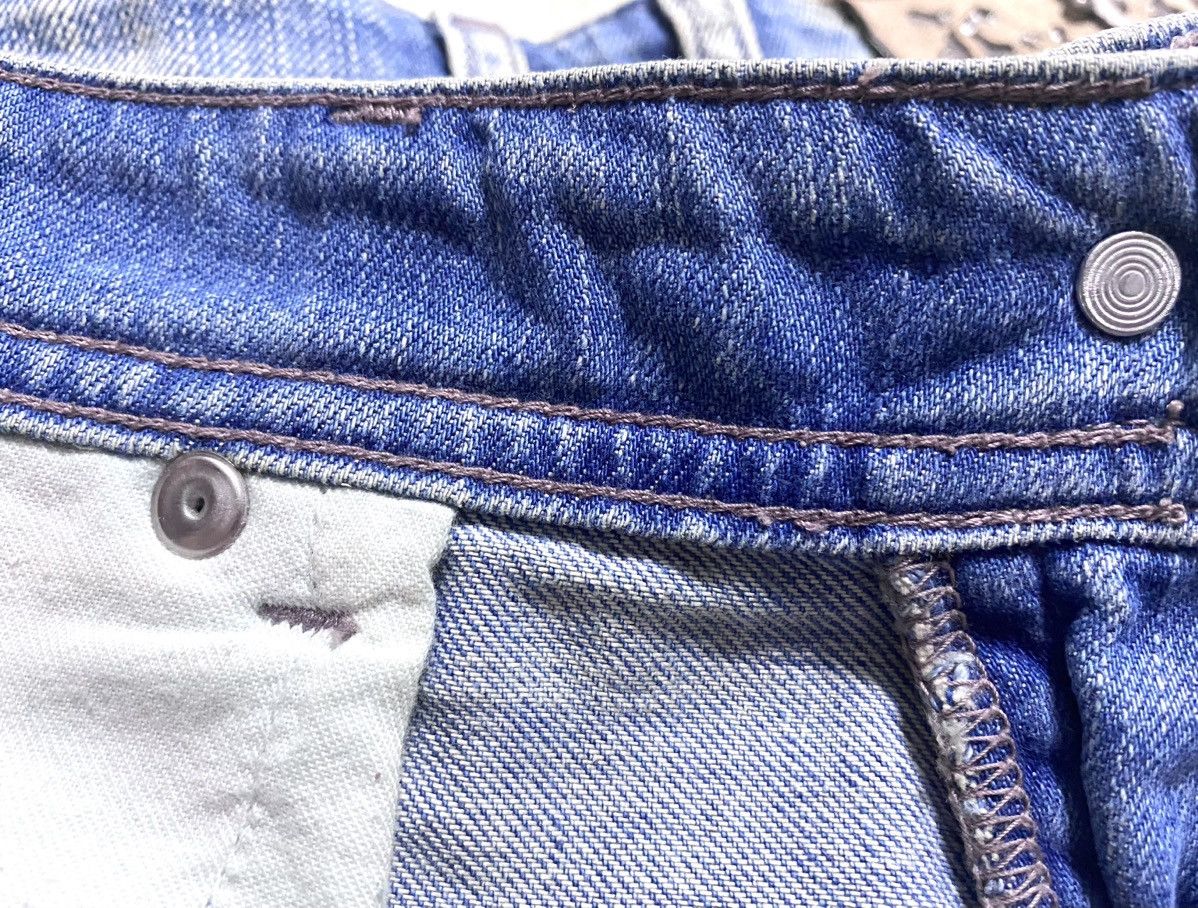 Faith Connexion Women’s Destroyed Washed Paint Splatter Denim Mini Shorts Size 25" / US 0 / IT 36 - 20 Thumbnail