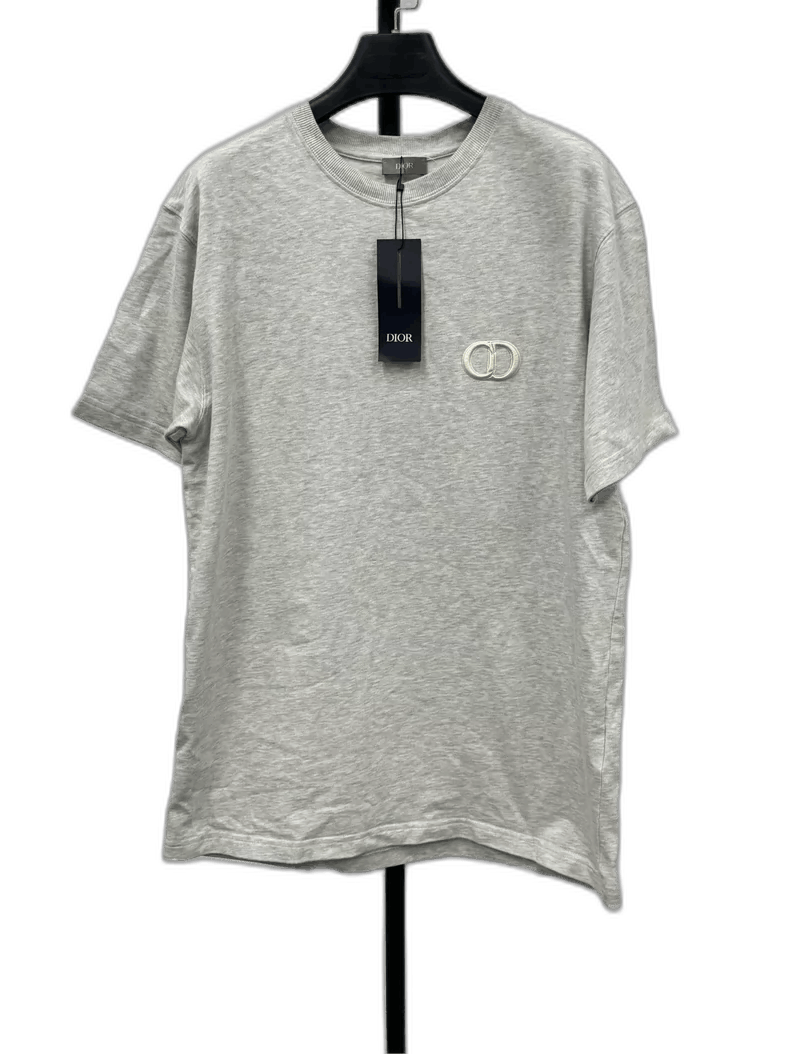 Dior Dior Embroidered Logo Short Sleeve T-Shirt Size US M / EU 48-50 / 2 - 1 Thumbnail