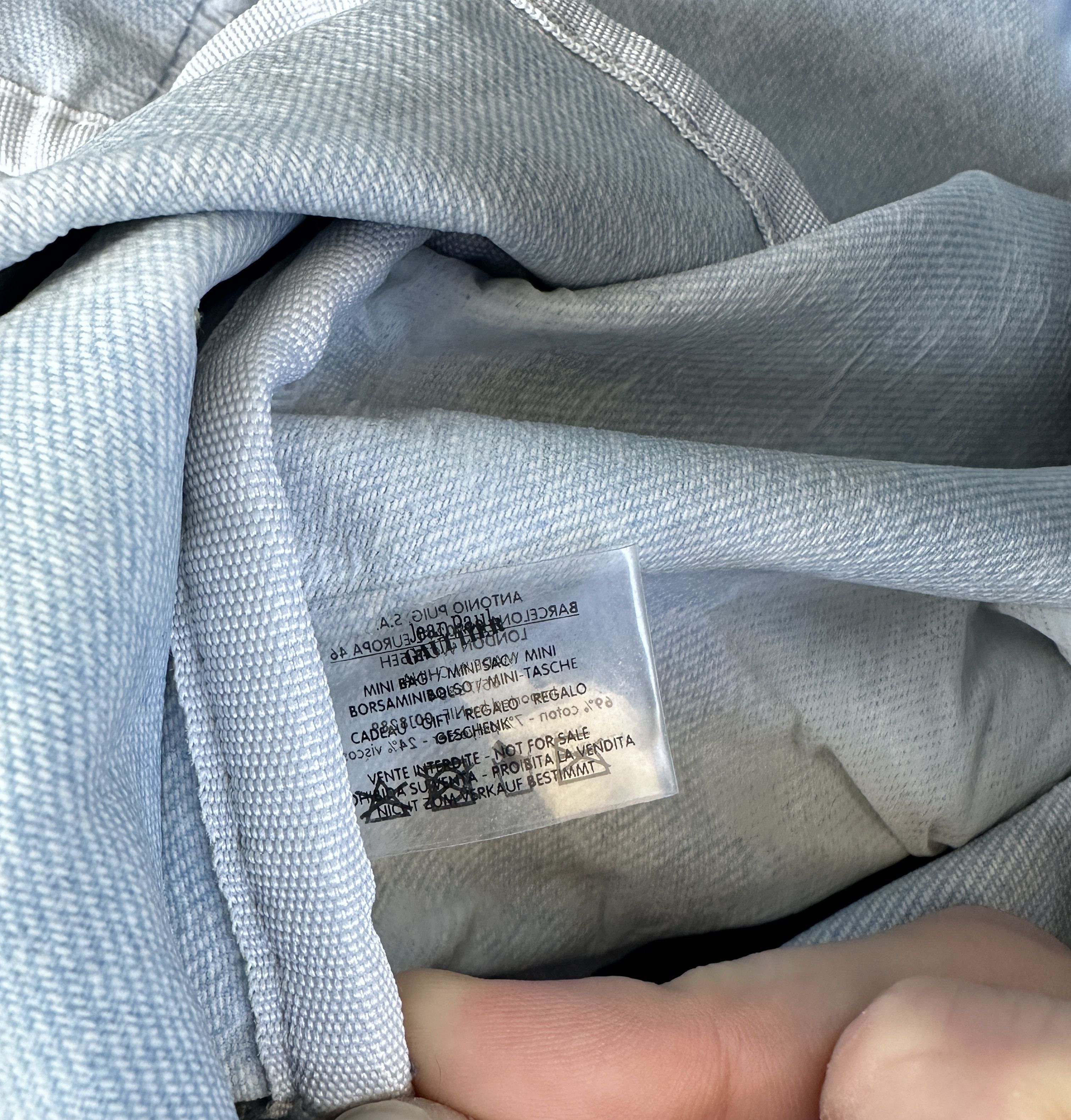 Jean Paul Gaultier Vintage Jean Paul Gaulter Pour Vous backpack Size ONE SIZE - 12 Thumbnail