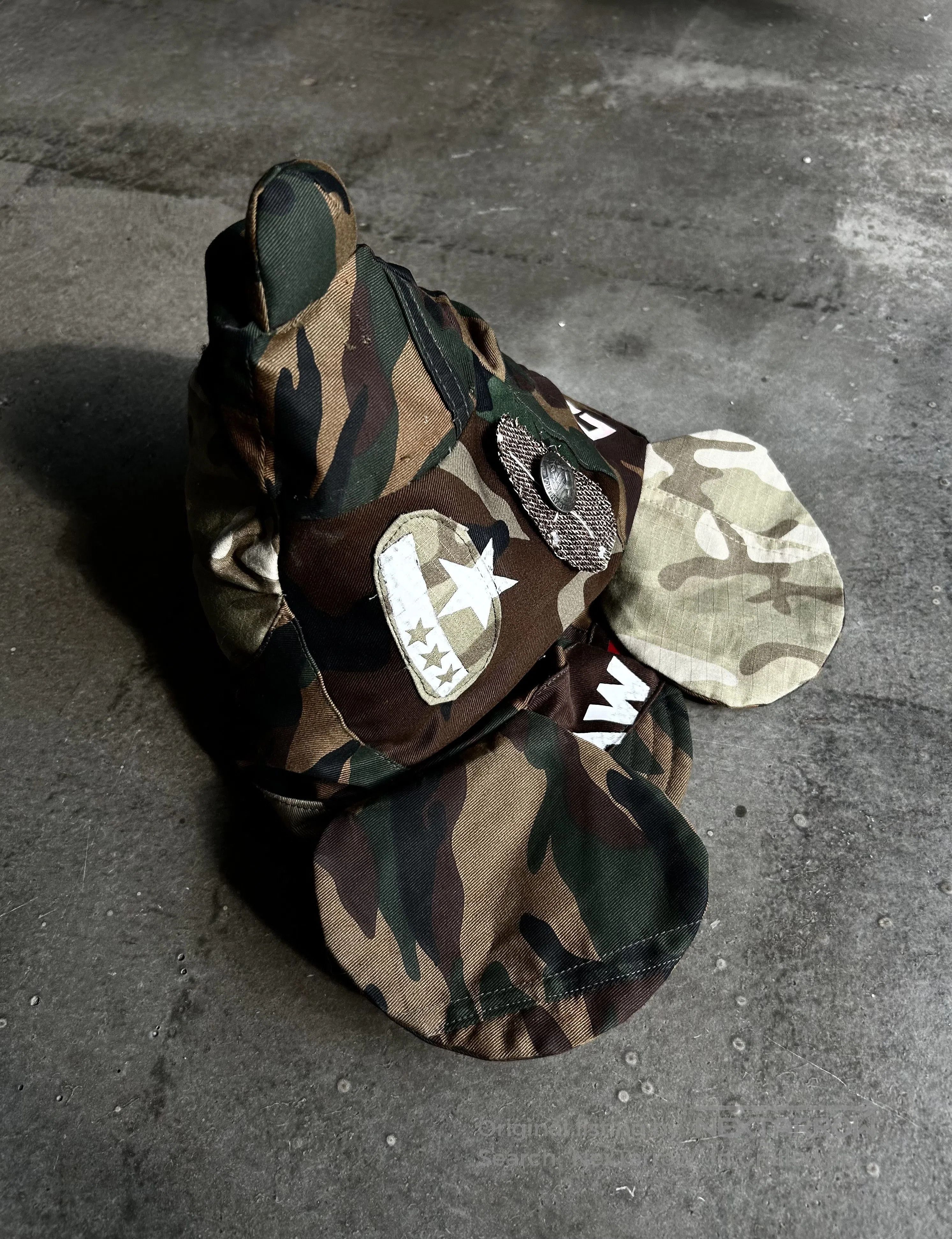Nozomi Ishiguro NOZOMI ISHIGURO 10s Deconstructed Mickey Hat. Size ONE SIZE - 1 Thumbnail