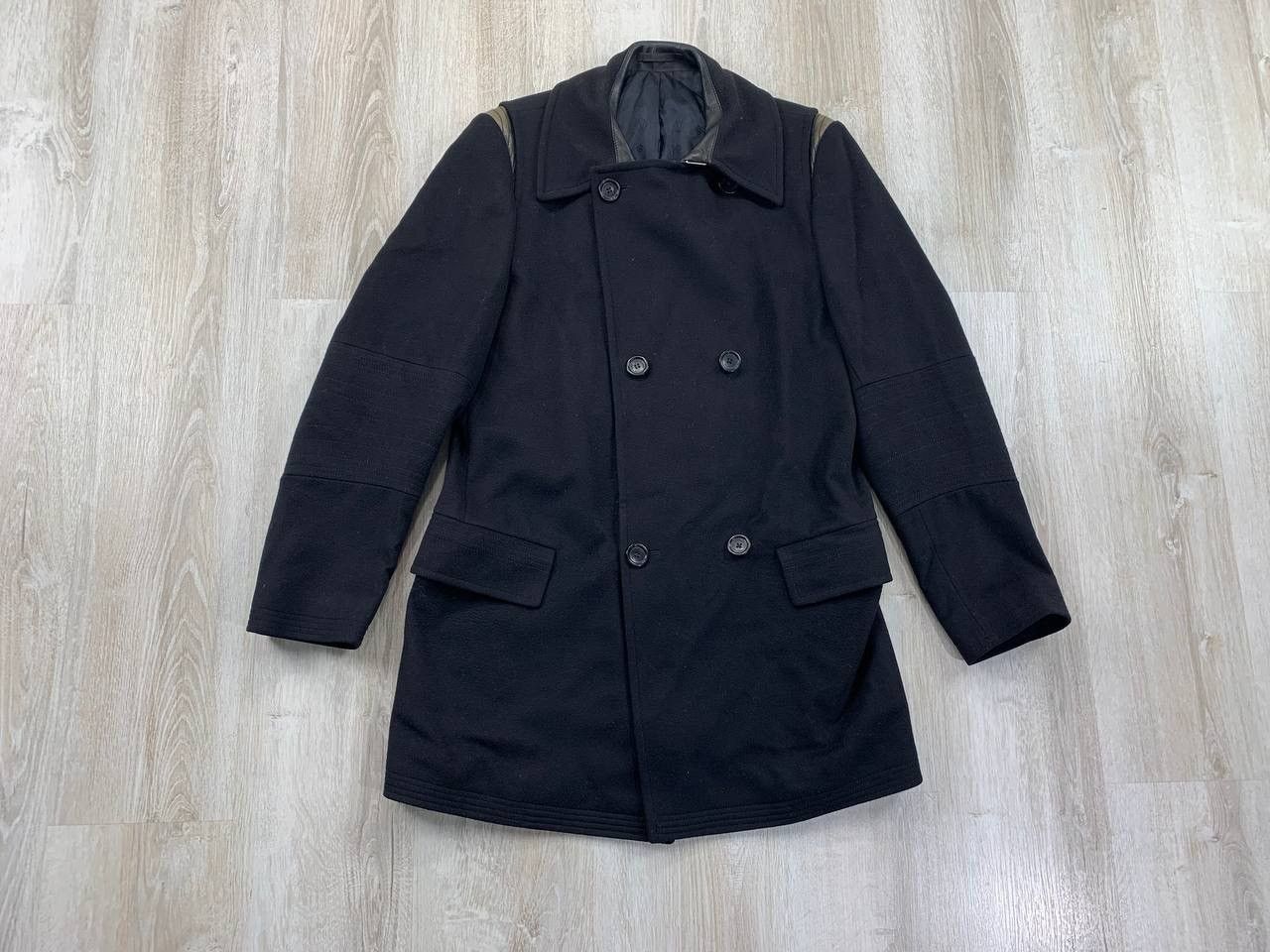Designer × Versace Mens wool coat Versace Collection Size 50 Size US M / EU 48-50 / 2 - 1 Thumbnail