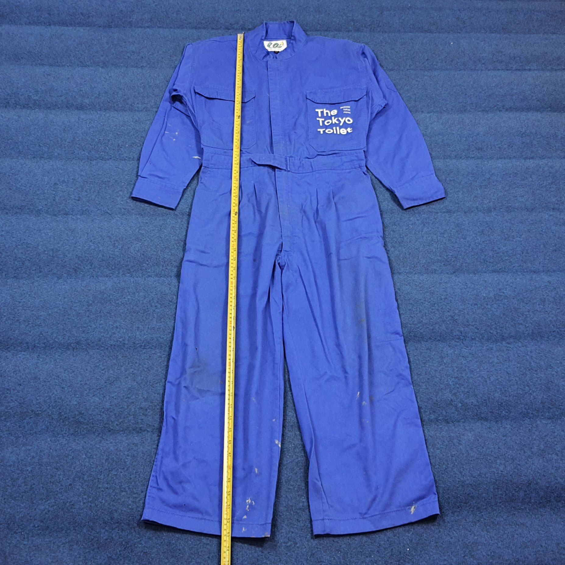Japanese Brand Vintage The Tokyo Toilet Custom Logo Coverall C295N15 Size US M / EU 48-50 / 2 - 4 Thumbnail