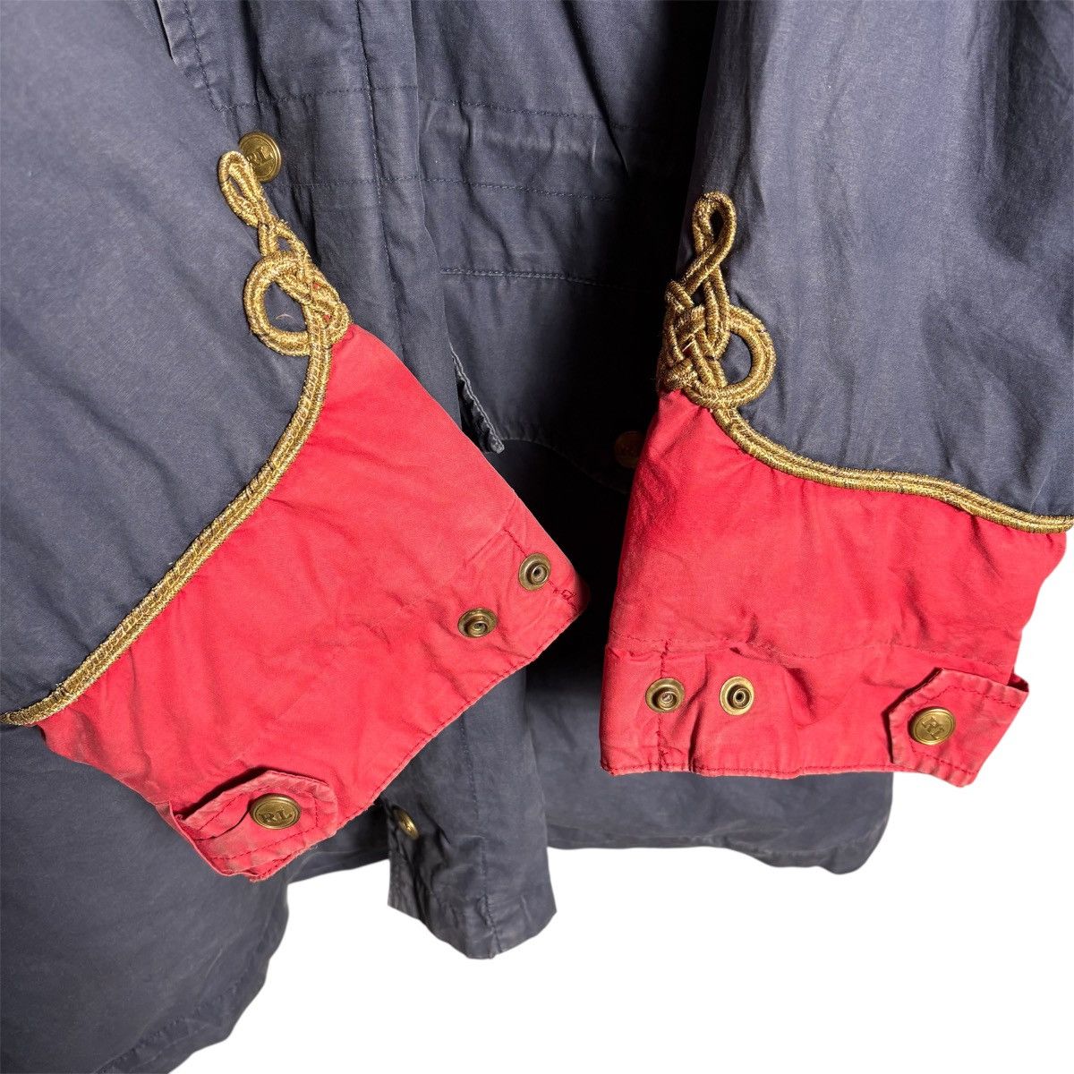 Polo Ralph Lauren Vintage 90s Polo Ralph Lauren Puffer Captain Hoodie Coat Size US L / EU 52-54 / 3 - 6 Thumbnail
