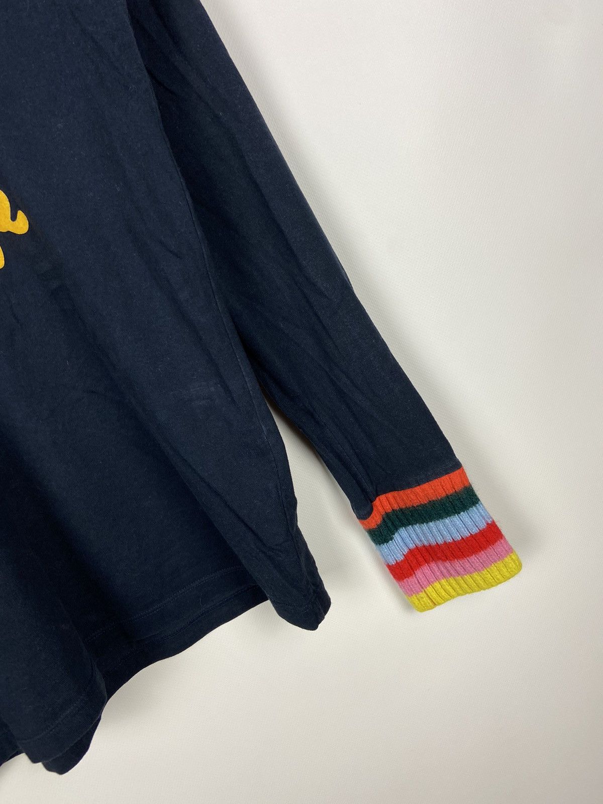 Designer × Mira Mikati Mira Mikati Graphic Print Mock Neck Sweatshirt Blue Womens Size XS / US 0-2 / IT 36-38 - 6 Thumbnail