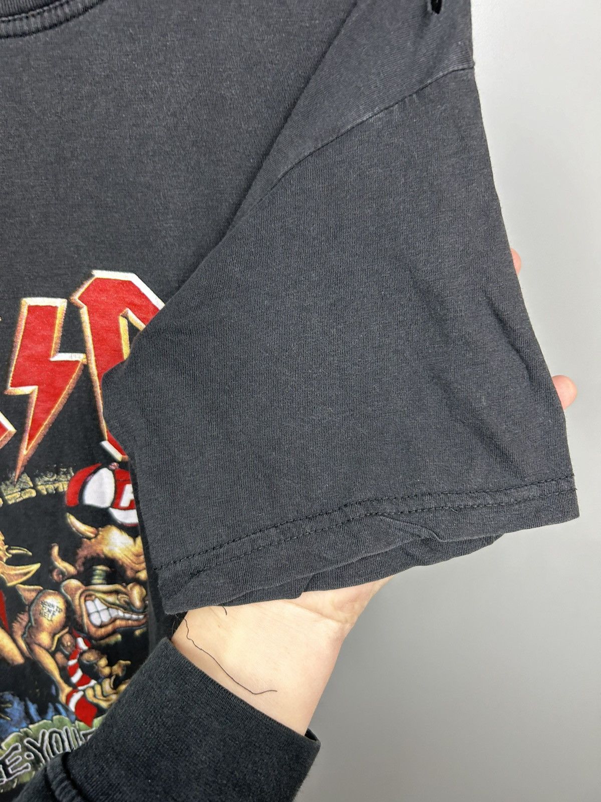 Band Tees × Vintage Vintage Ac Dc Are You Ready T shirt Size US S / EU 44-46 / 1 - 8 Thumbnail
