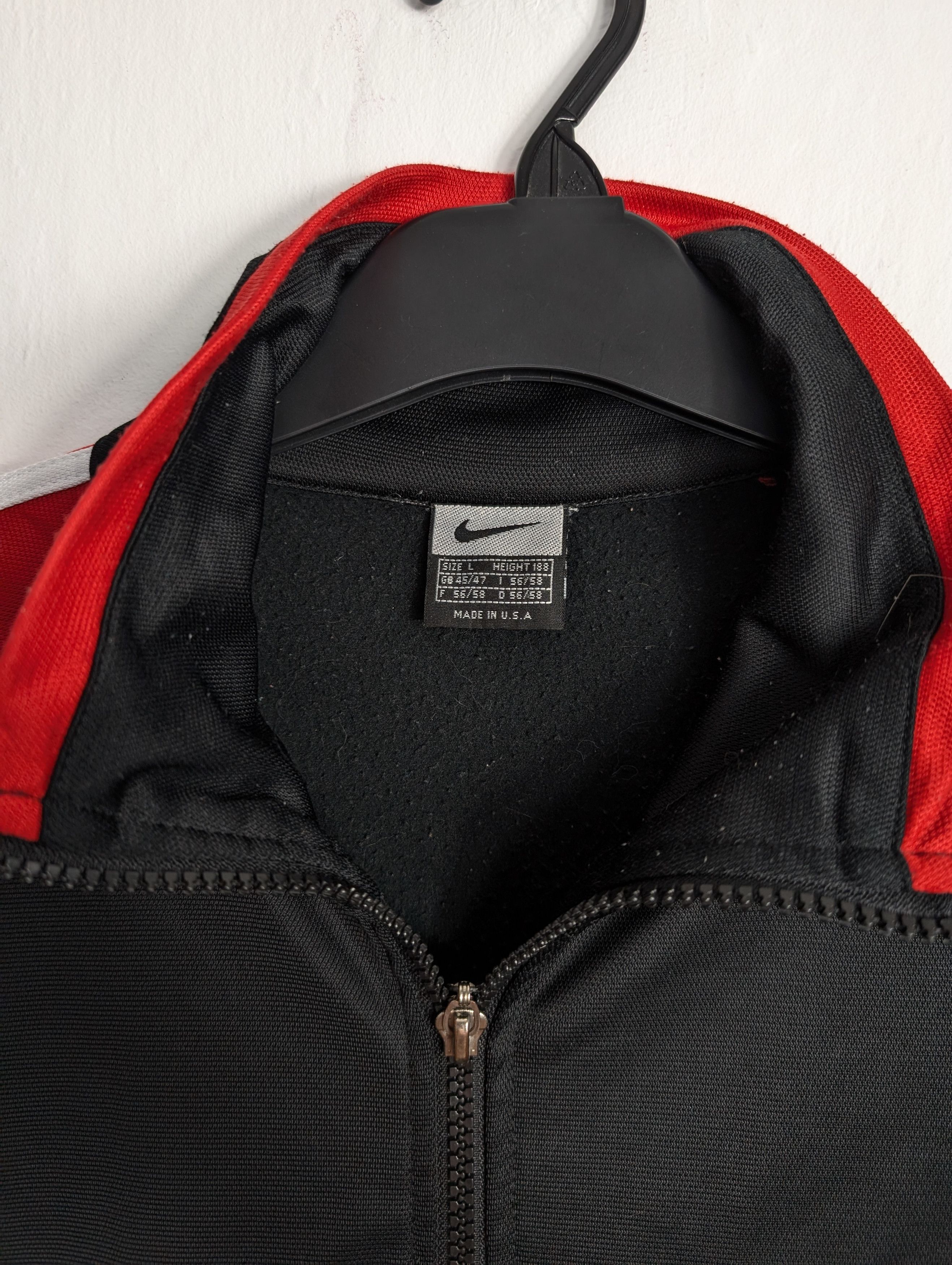 Nike 90s Nike Track Jacket Made in USA Grey Tag Retro Y2K L Size US L / EU 52-54 / 3 - 3 Thumbnail