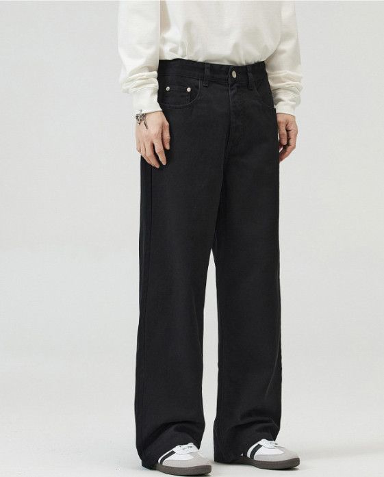 Japanese Brand Maillard Retro Men's Casual Loose Baggy Jeans Size US 32 / EU 48 - 4 Thumbnail