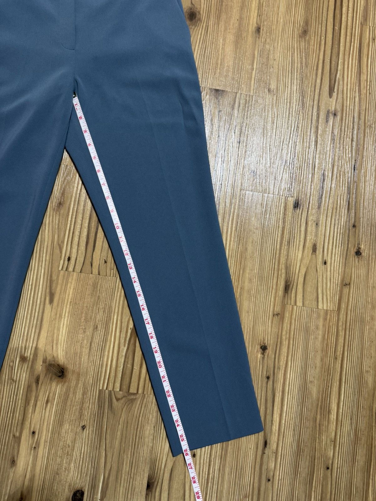 Theory BNWT Theory Treeca Pull-On Pant Admiral Crepe Bluestone Sz 2 Size 26" / US 2 / IT 38 - 19 Thumbnail