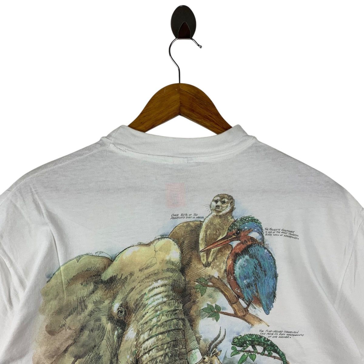 Habitat × Vintage Vintage 90s HABITAT all animal printed tee Size US M / EU 48-50 / 2 - 11 Thumbnail