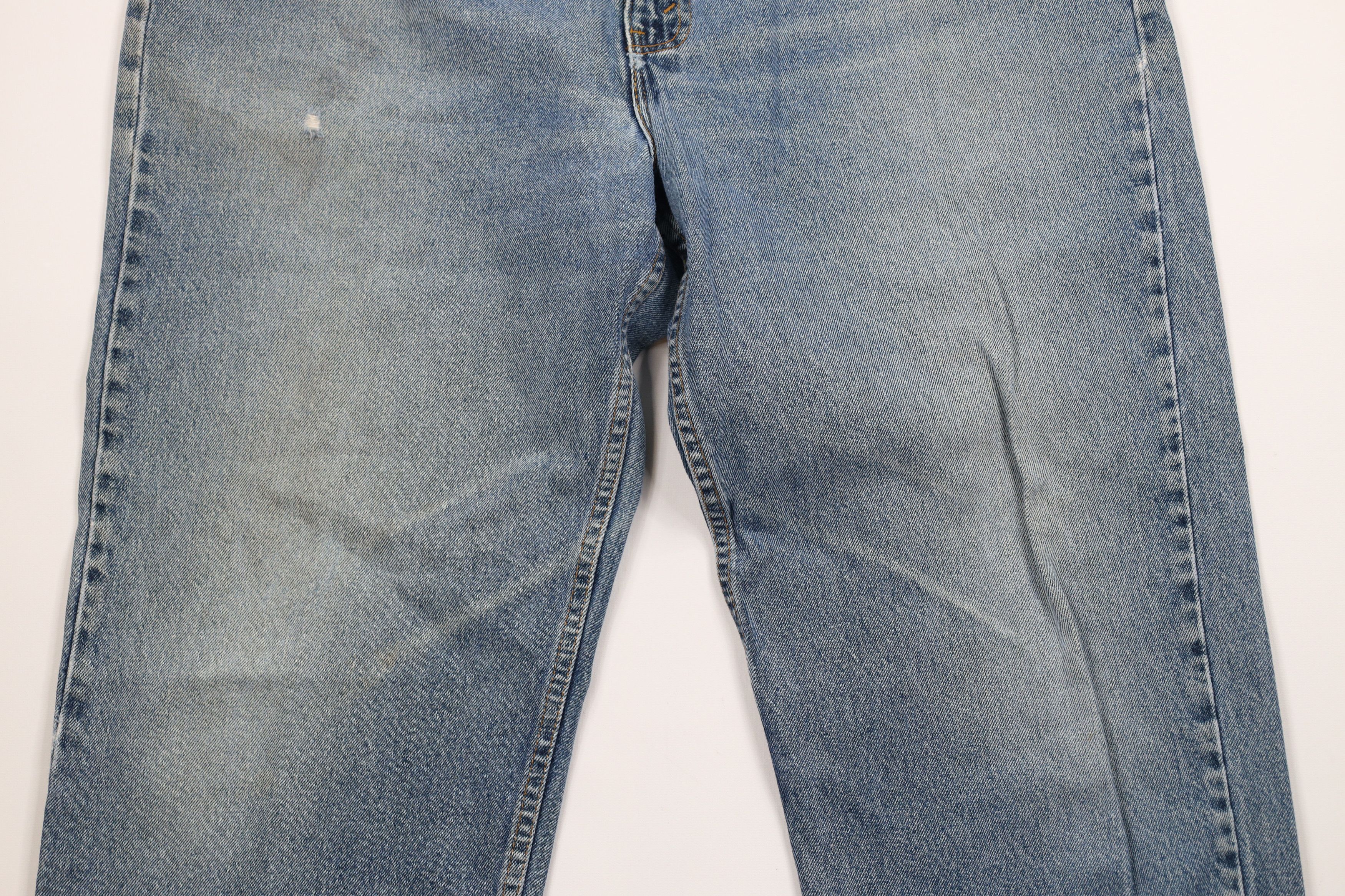 Levi's × Vintage Vintage 90s Levis 550 Orange Tab Relaxed Fit Jeans USA Size US 40 / EU 56 - 3 Thumbnail
