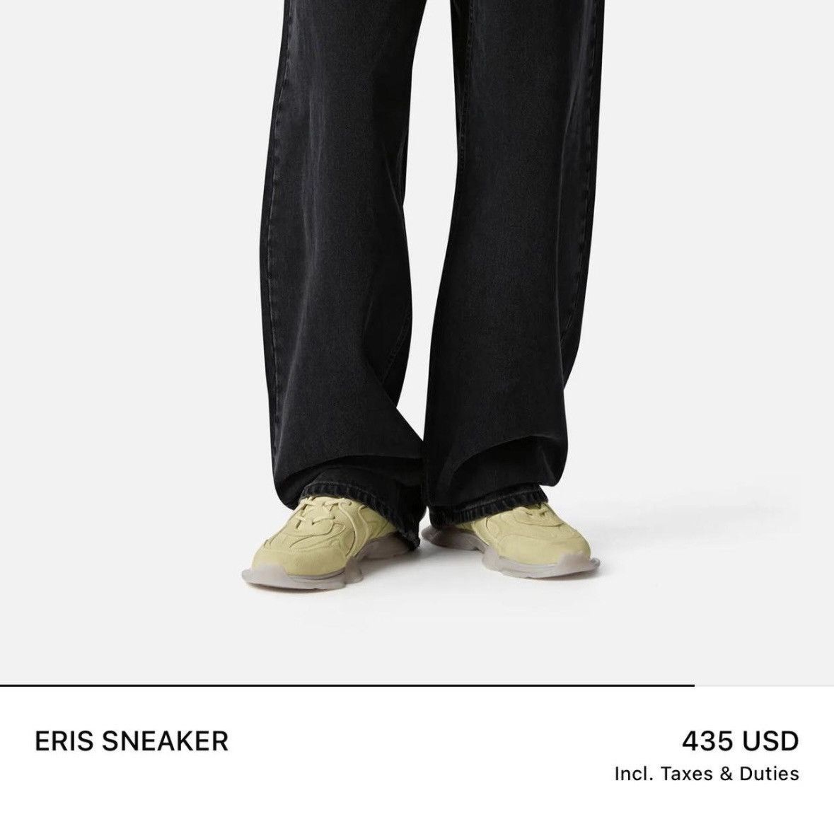 Axel Arigato Axel Arigato Eris Sneaker, EU 40, Butter Yellow Size US 7.5 / EU 40-41 - 7 Thumbnail