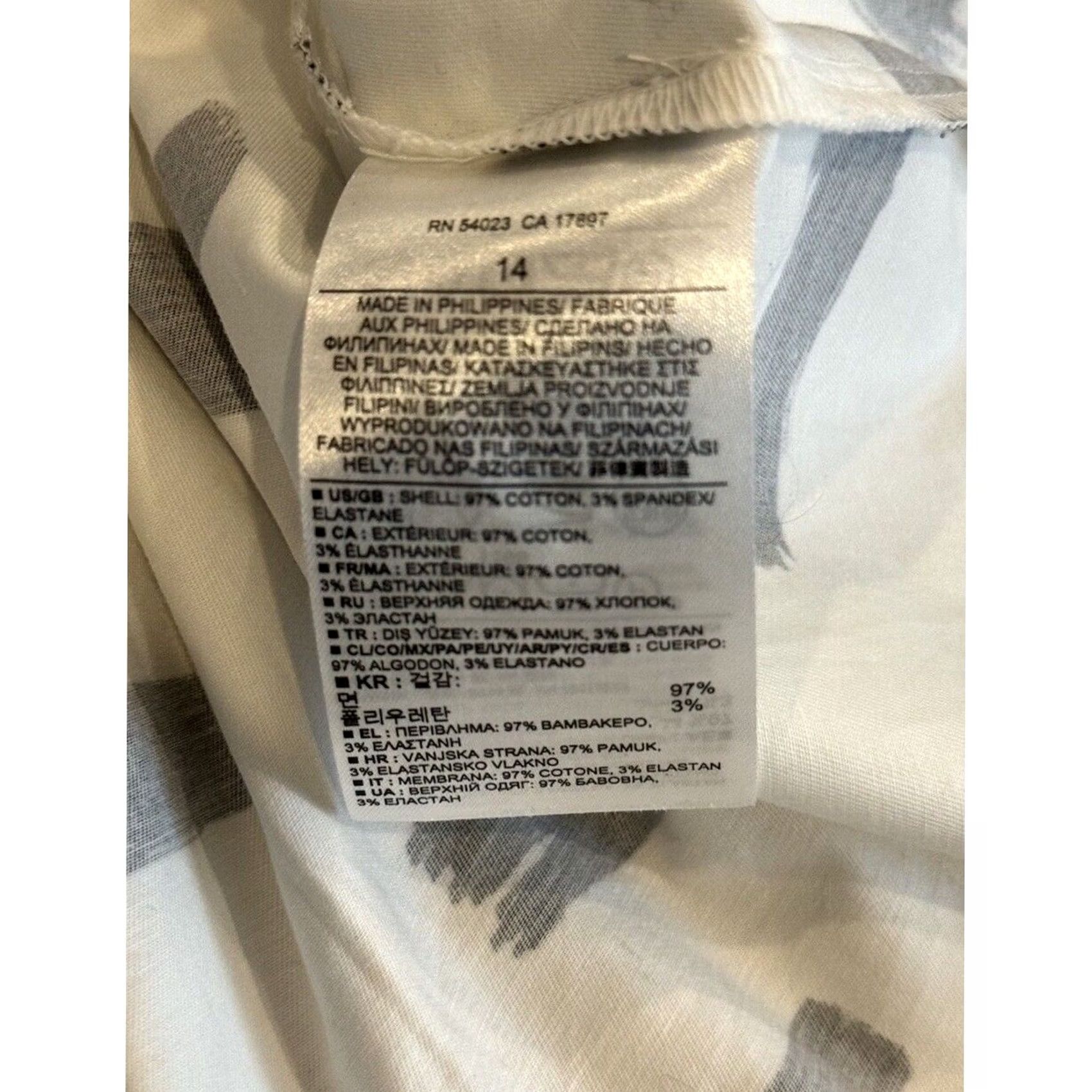 Banana Republic Banana Republic Dress Women NWT Black White Cut Out Back Pencil Sleeveless Zip 14 Small Short Open Round Neck Cotton Spandex Dress Women Size XL / US 12-14 / IT 48-50 - 5 Thumbnail