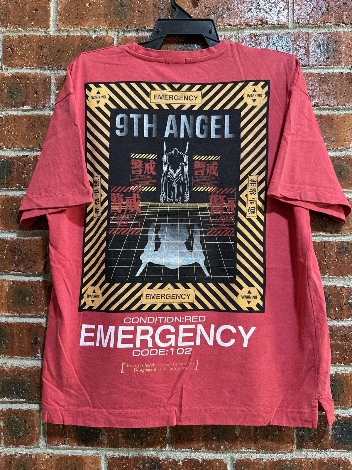 Anime Vintage Neon Genesis Evangelion Faded Tee Size US M / EU 48-50 / 2 - 1 Thumbnail