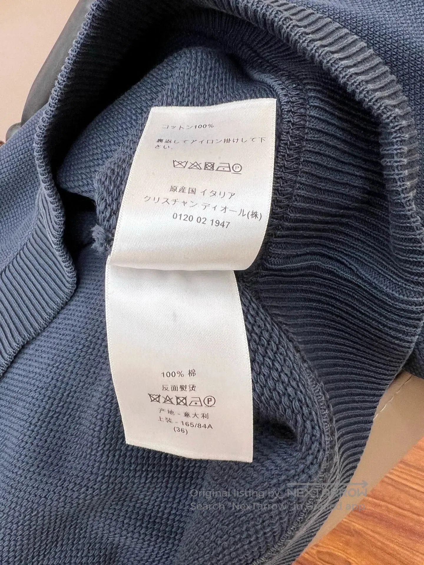 Dior lucky sweatshirt from dior in blue. Size US L / EU 52-54 / 3 - 7 Thumbnail