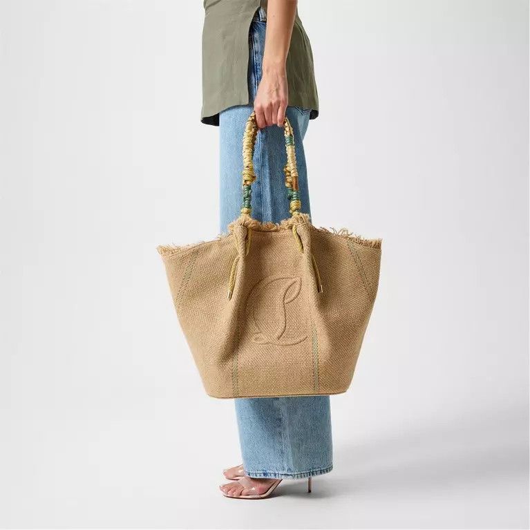 Christian Louboutin o1bcso1str0825 Size:OS/By My Side Tote Bag in Beige Size ONE SIZE - 4 Thumbnail