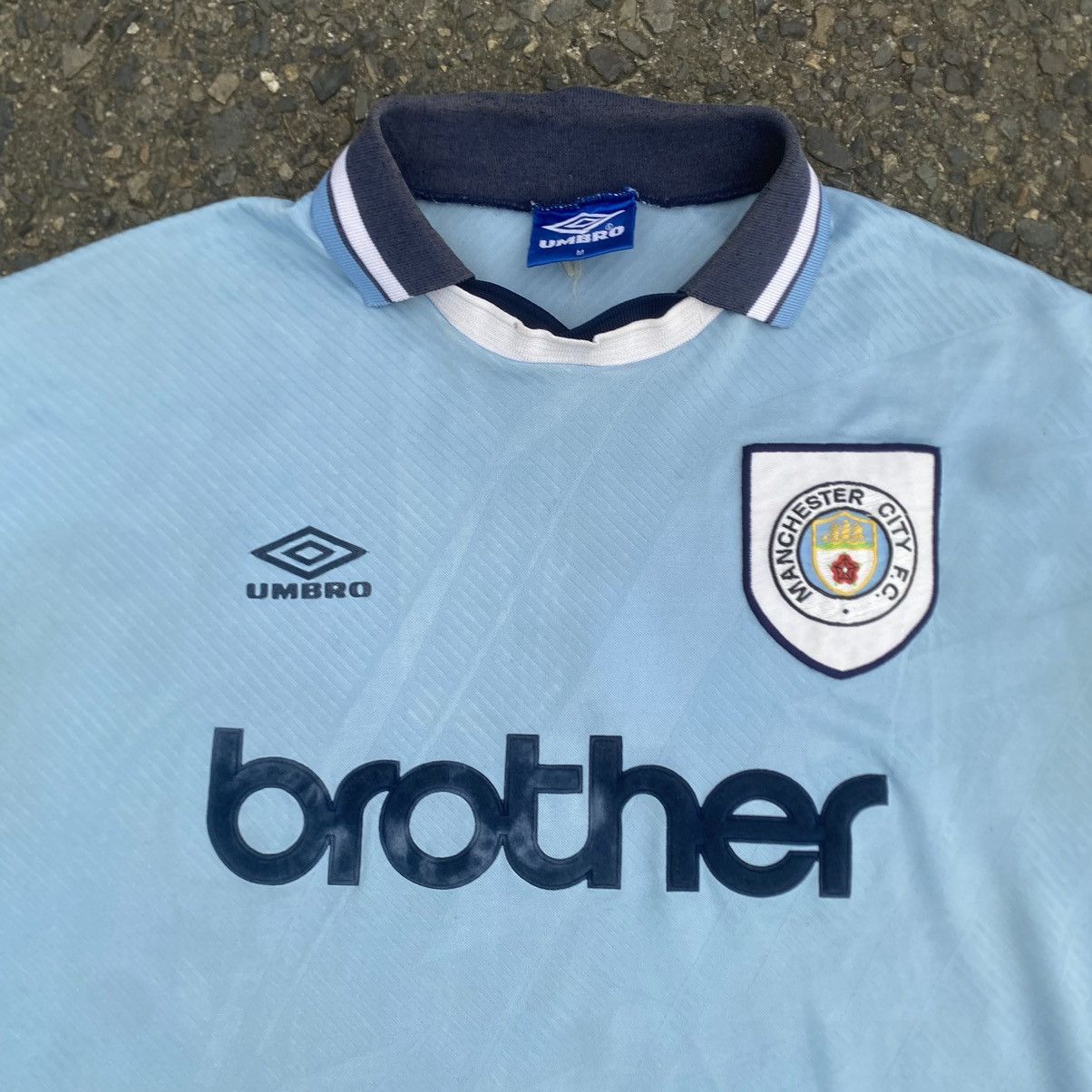 Umbro vintage man city brother jersey noel galagher Size US L / EU 52-54 / 3 - 3 Thumbnail
