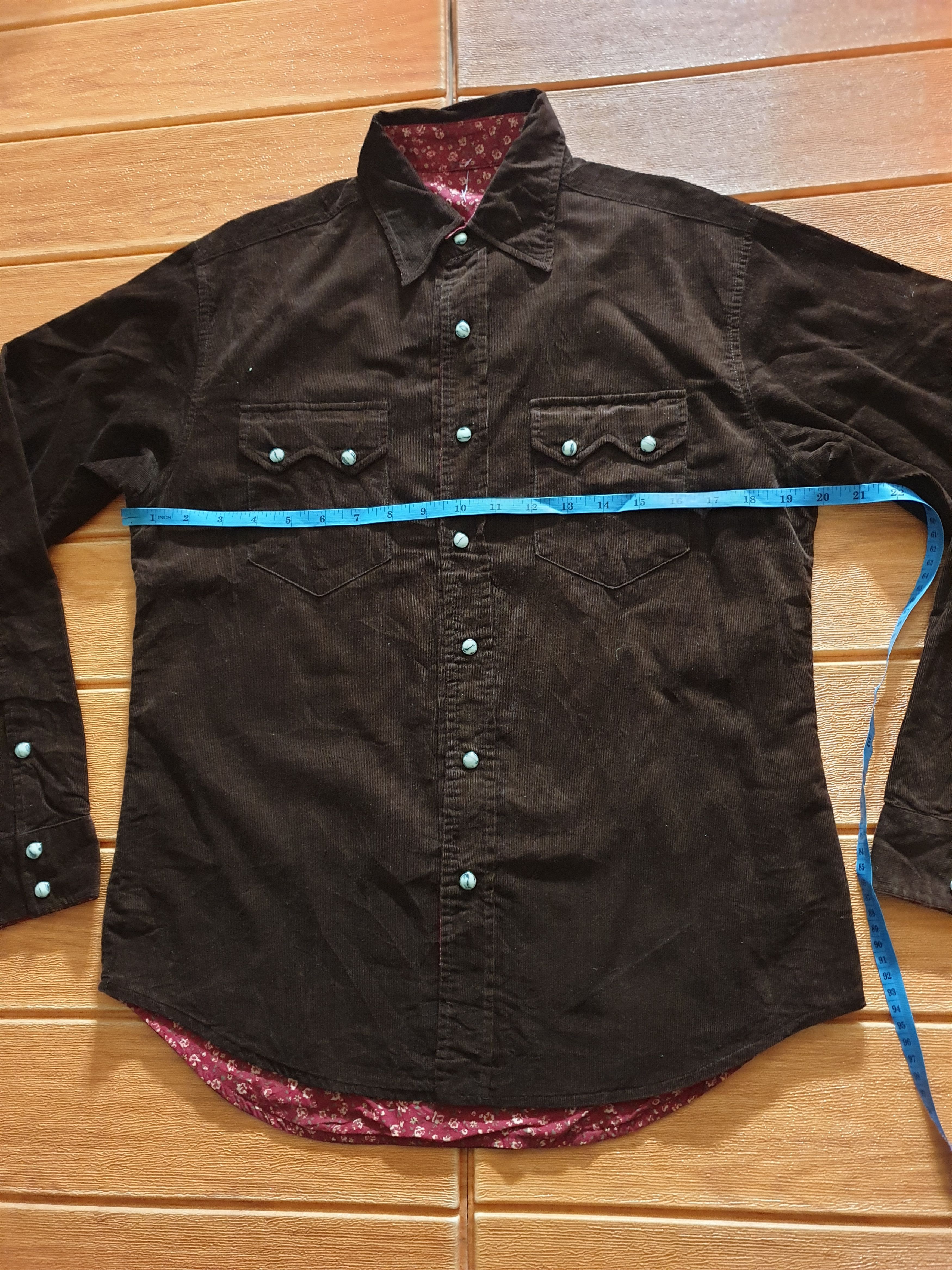 Japanese Brand Doubleneedle japanese cudroy western shirt Size US M / EU 48-50 / 2 - 6 Thumbnail