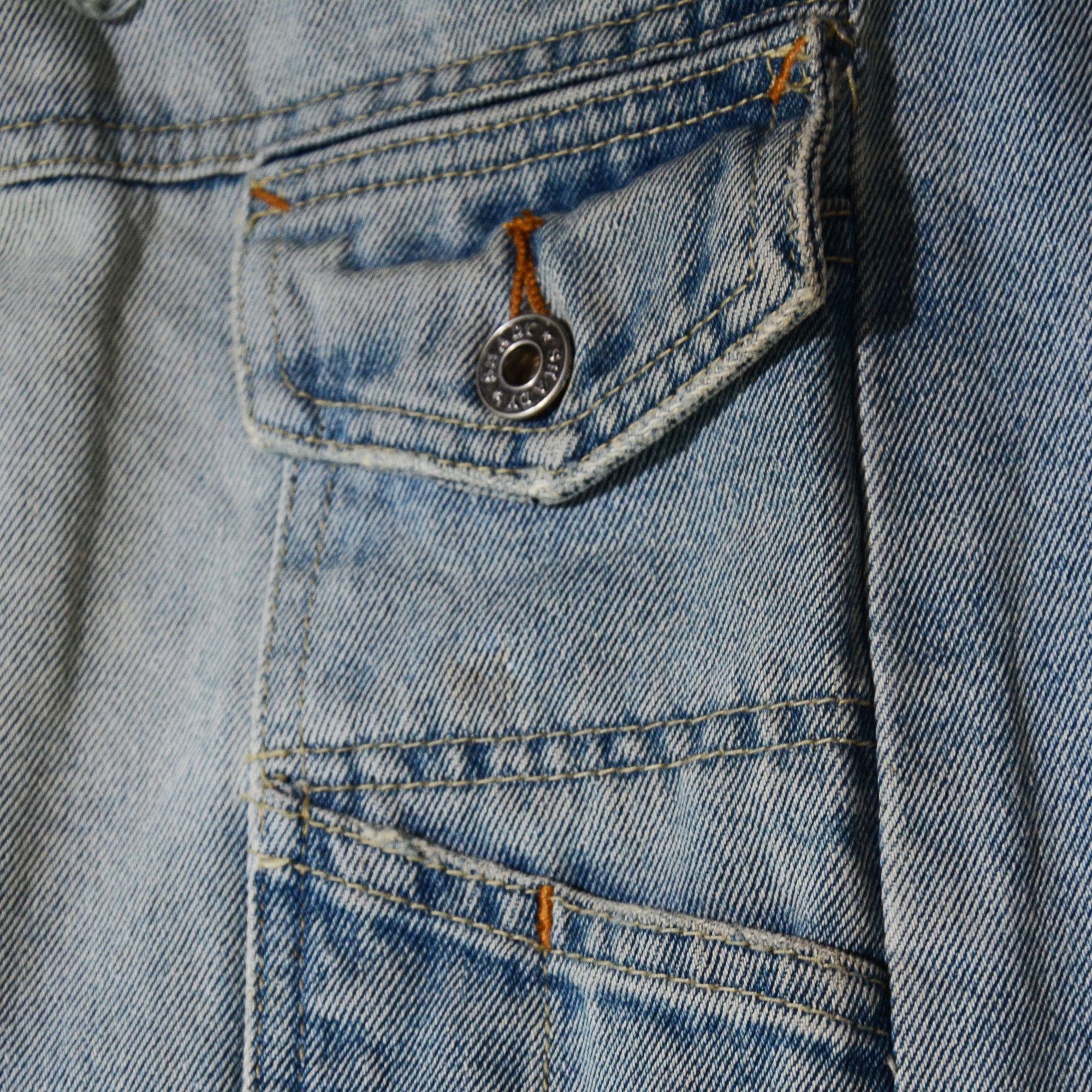 Shady Ltd Shady.Ltd Jorts Y2K Eminem Hip Hop Streetwear Light Denim Size US 34 / EU 50 - 11 Thumbnail
