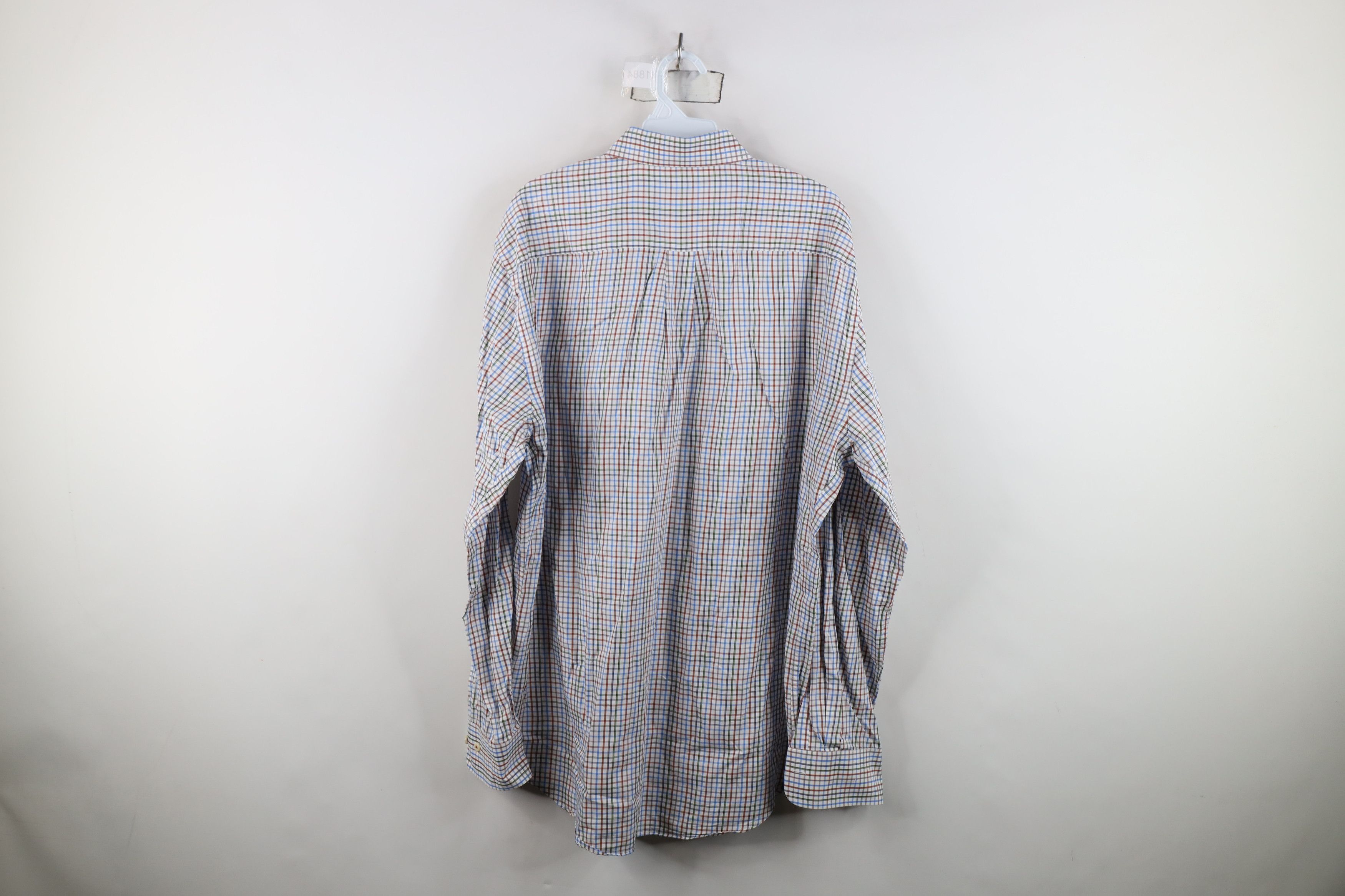 Peter Millar Vintage Peter Millar Rainbow Collared Button Down Shirt Size US L / EU 52-54 / 3 - 11 Thumbnail
