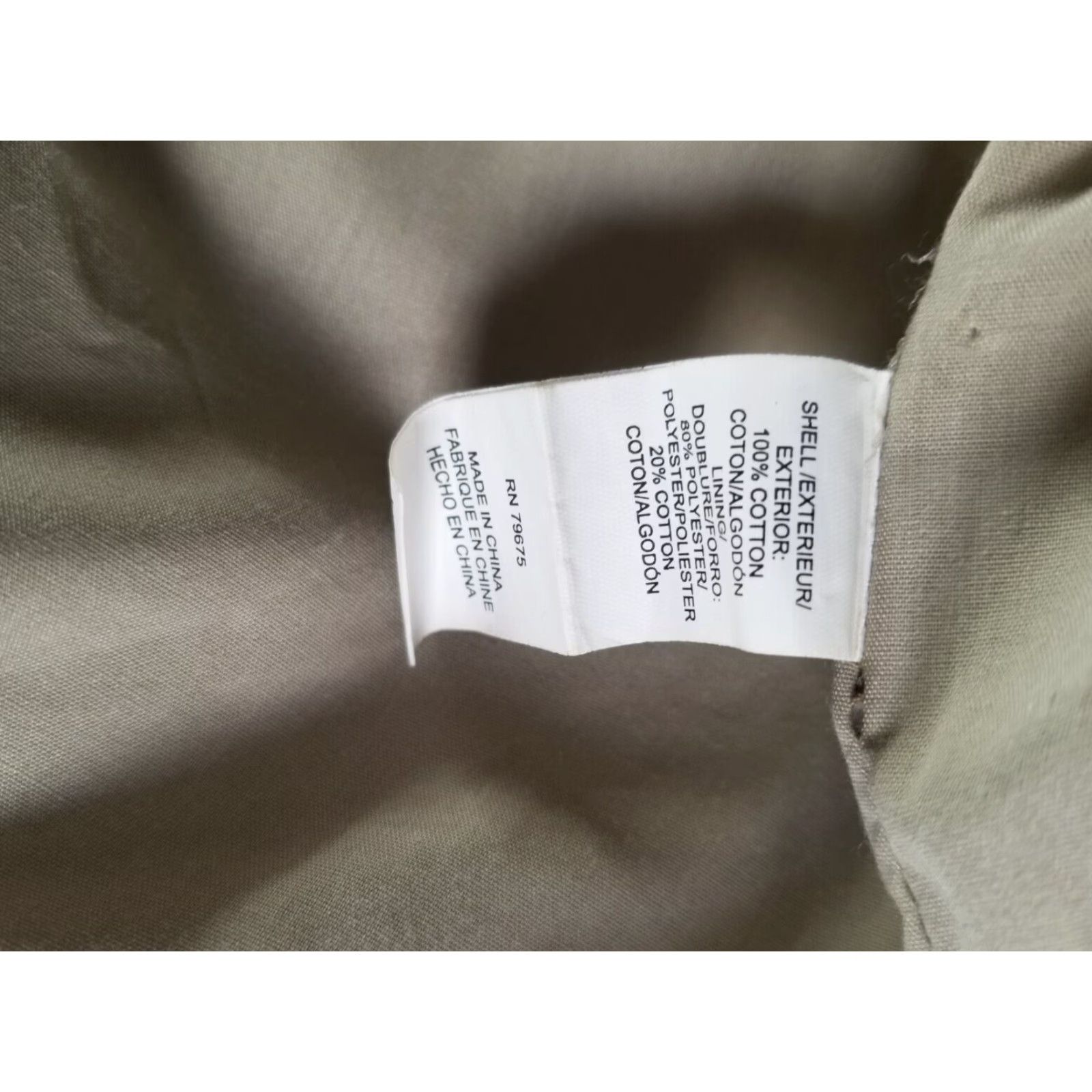 Lucky Brand Lucky Brand Mens Khaki Field Coat Jacket Zip up Size Small Size US S / EU 44-46 / 1 - 7 Thumbnail