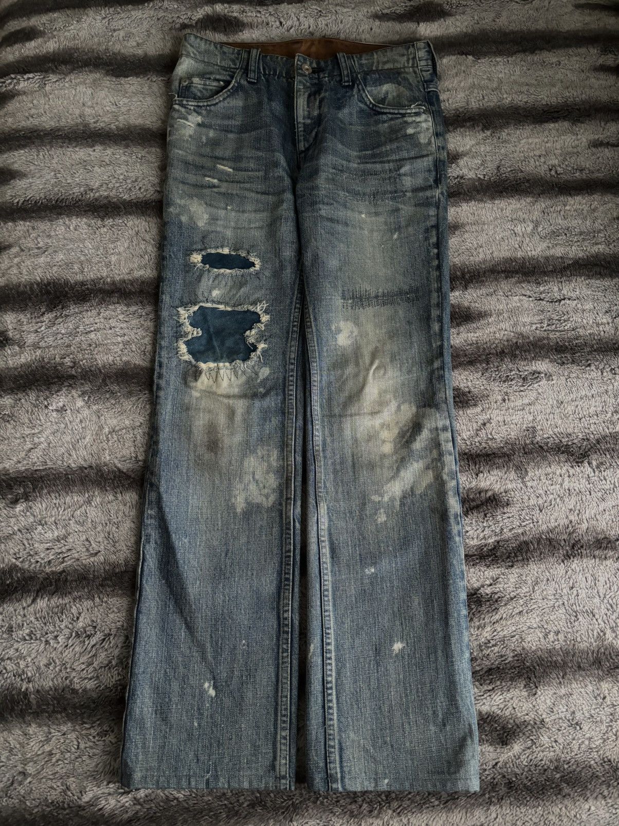 aw12 isamu katayama backlash cow leather repair denim