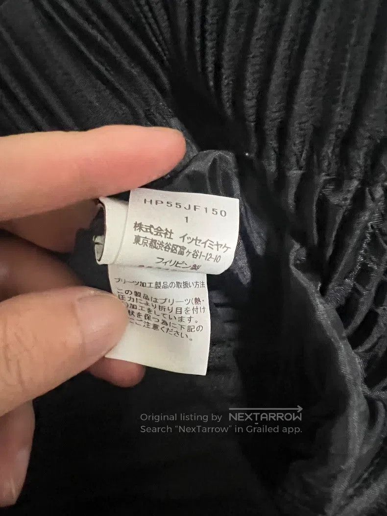 Issey Miyake Issey Miyake size:S Black Pleated Casual Pants Size 22" - 4 Thumbnail