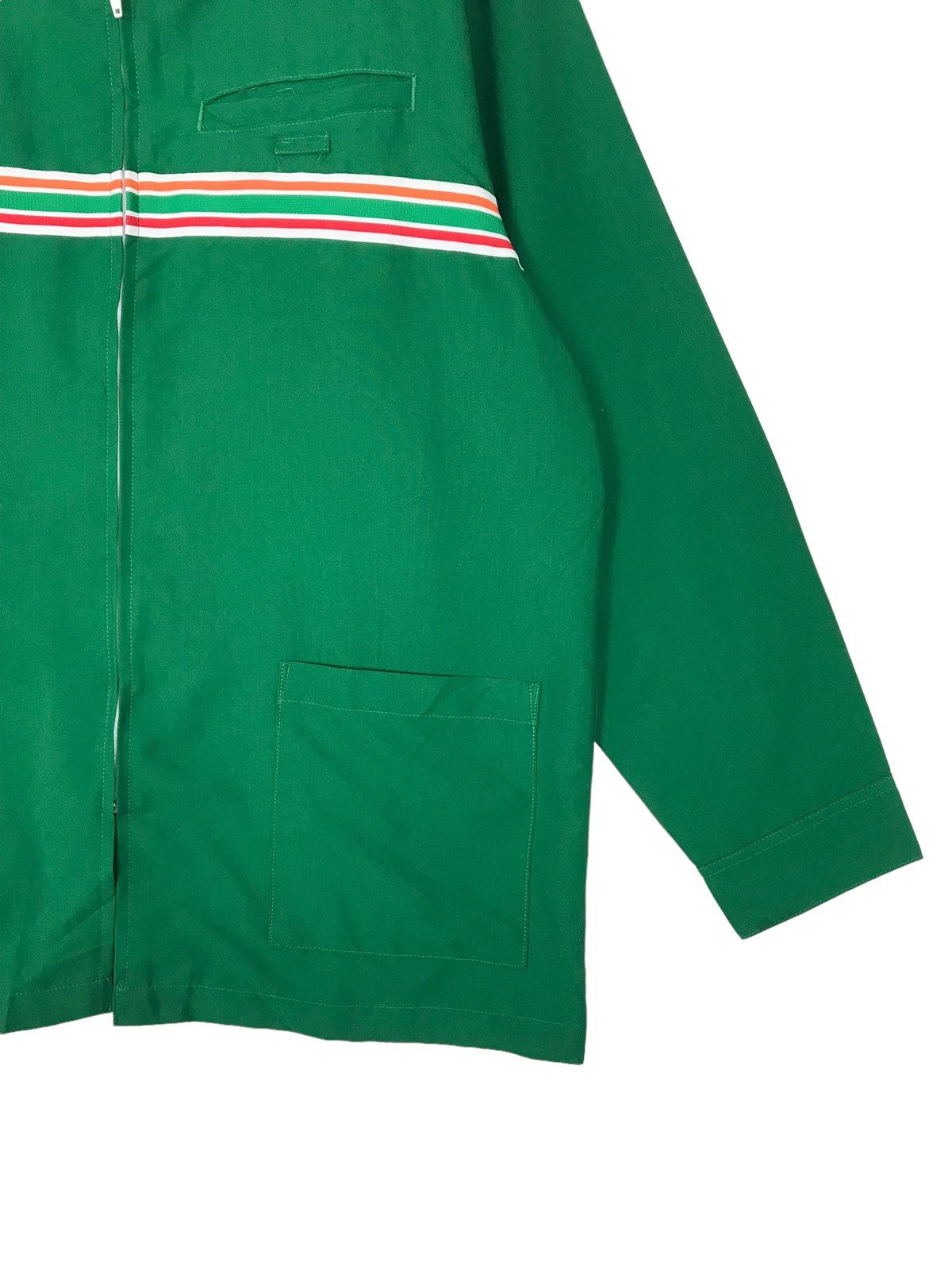 Japanese Brand 💥 VINTAGE 7ELEVEN LONG SLEEVE WORK ZIPPER SHIRTS Size US L / EU 52-54 / 3 - 4 Thumbnail