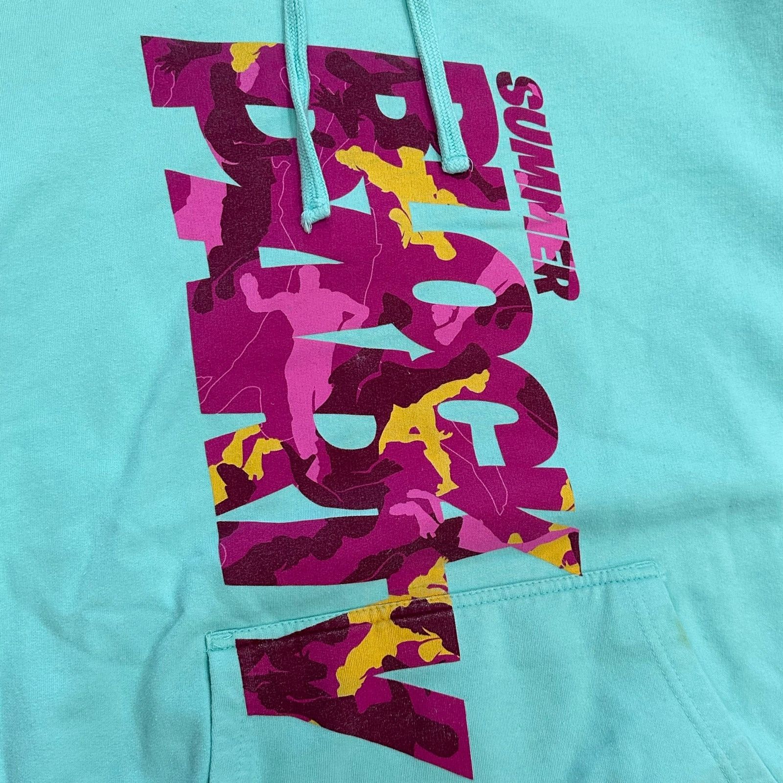 Vintage Fortnite Summer Party graphic hoodie Sweater Size XL Blue Size US XL / EU 56 / 4 - 3 Thumbnail