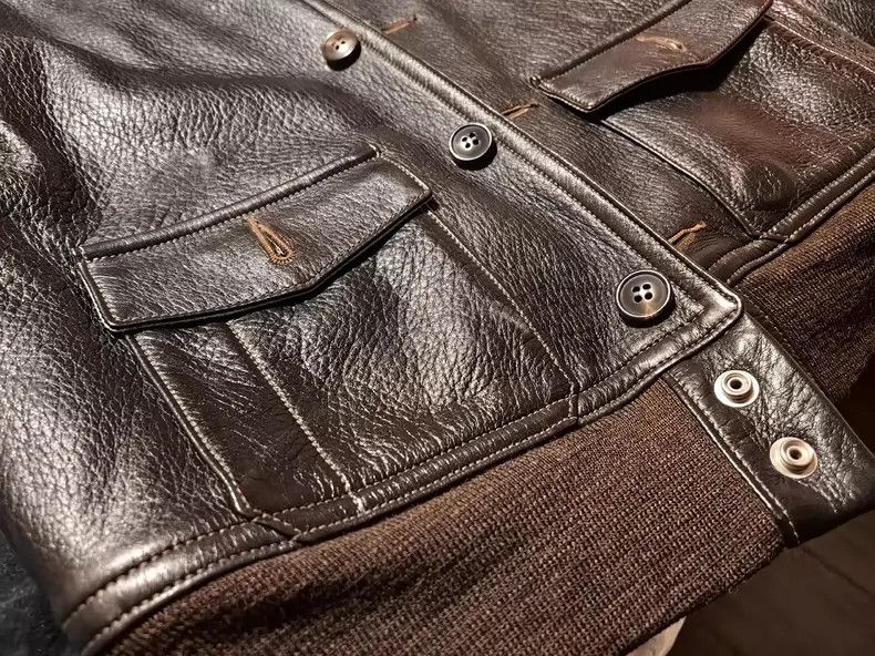 The Real McCoy's the real mccoys Size 40A1 Brown Jacket Size US M / EU 48-50 / 2 - 7 Thumbnail