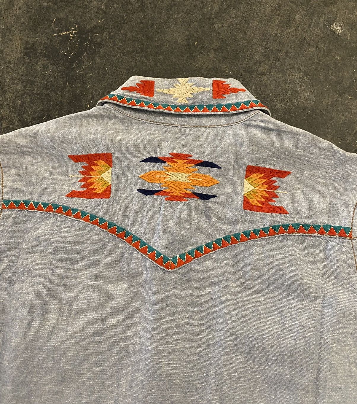 Beauty Beast × Japanese Brand × Other Nassau County chambray jeans button shirt Size US M / EU 48-50 / 2 - 3 Thumbnail