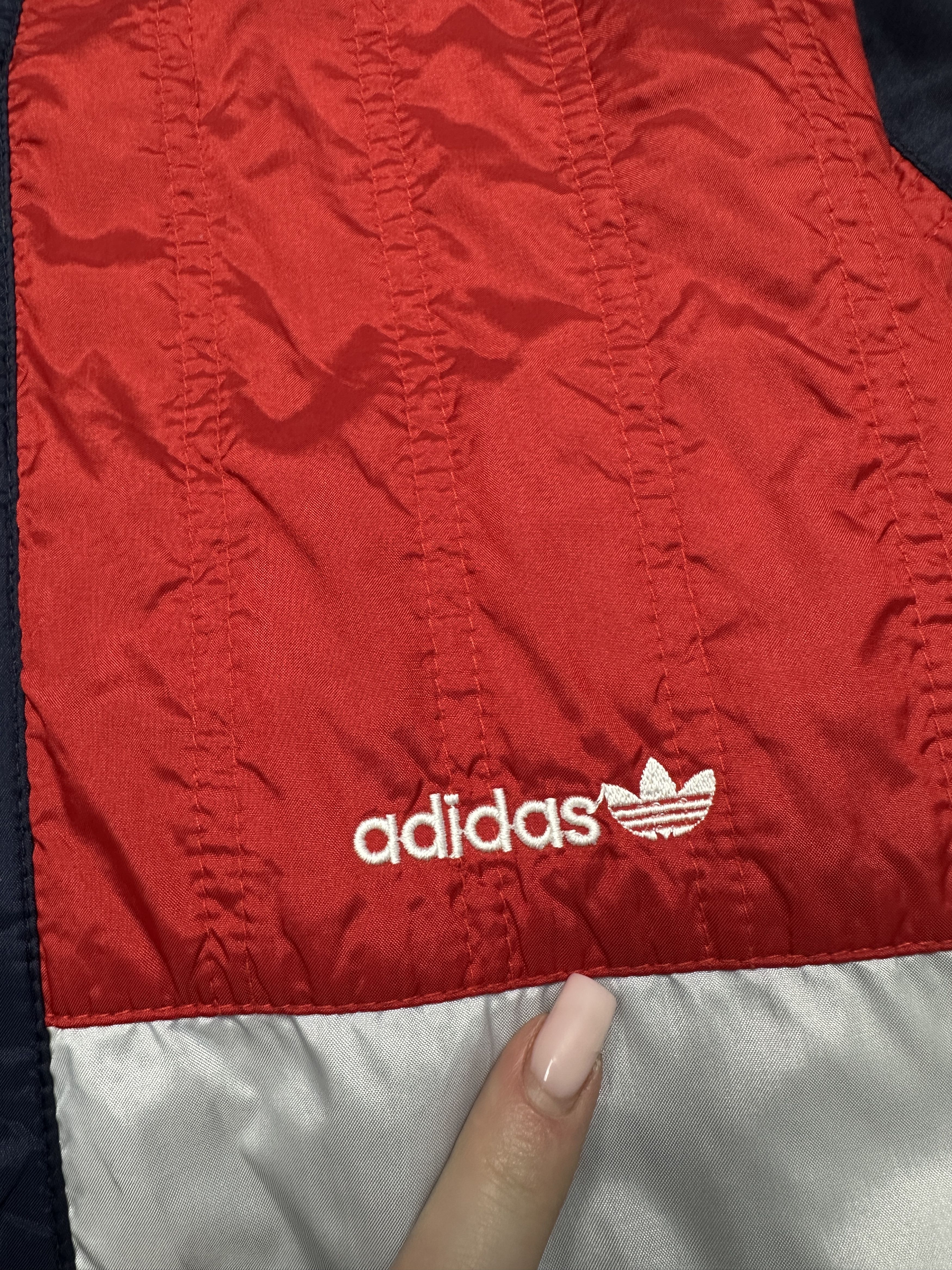 Adidas Adidas Vintage Mens Insulated Track Top Jacket Size US XL / EU 56 / 4 - 3 Thumbnail