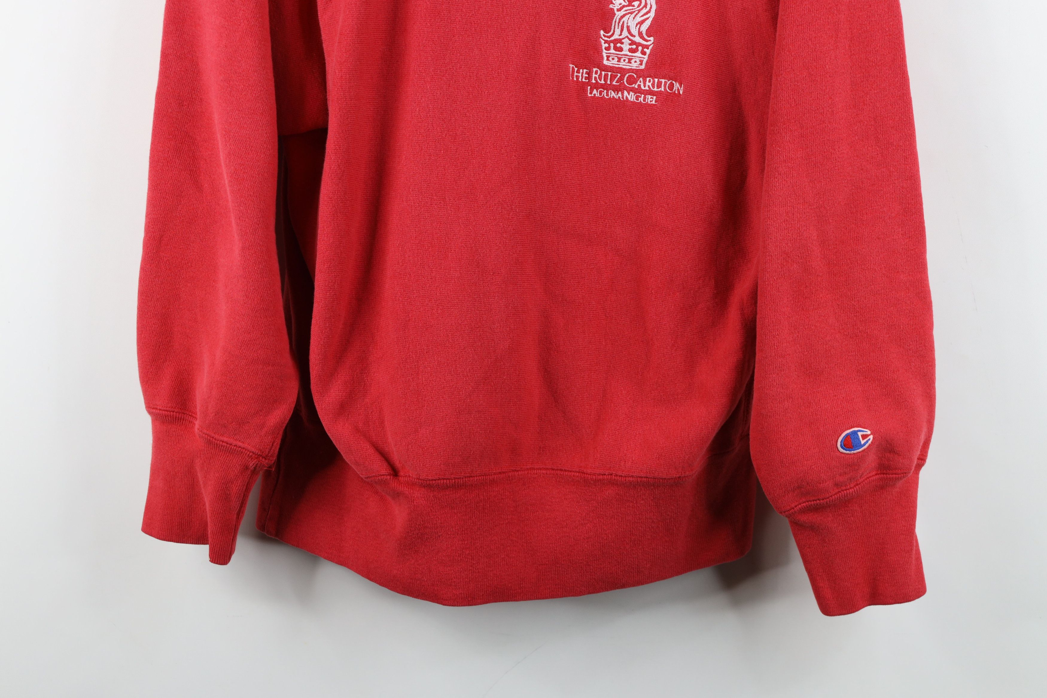 Champion Vintage 80s Champion Reverse Weave Sweatshirt Red USA Size US S / EU 44-46 / 1 - 3 Thumbnail