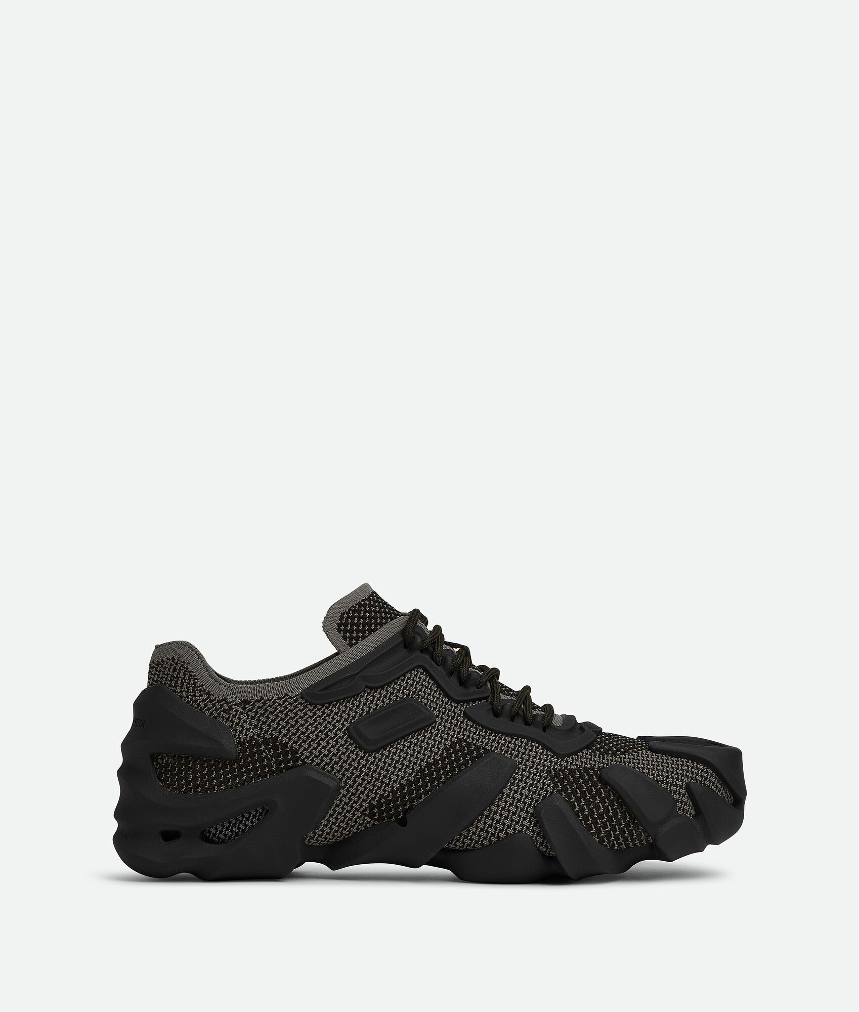 Bottega Veneta o1bcso1str0925 Flex Sneakers in Light Graphite/Black Size US 12 / EU 45 - 1 Thumbnail