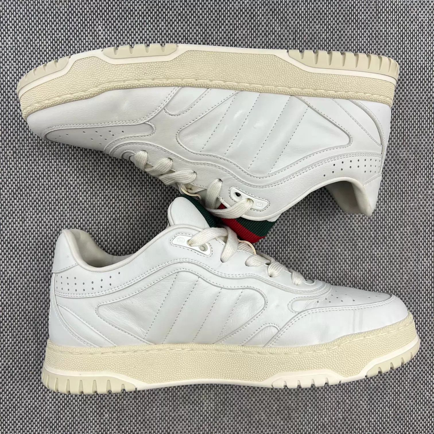 Gucci GUCCI Re-Web 24SS White Green Red 7.5 UK/ 41.5 EU Size US 8.5 / EU 41-42 - 3 Thumbnail