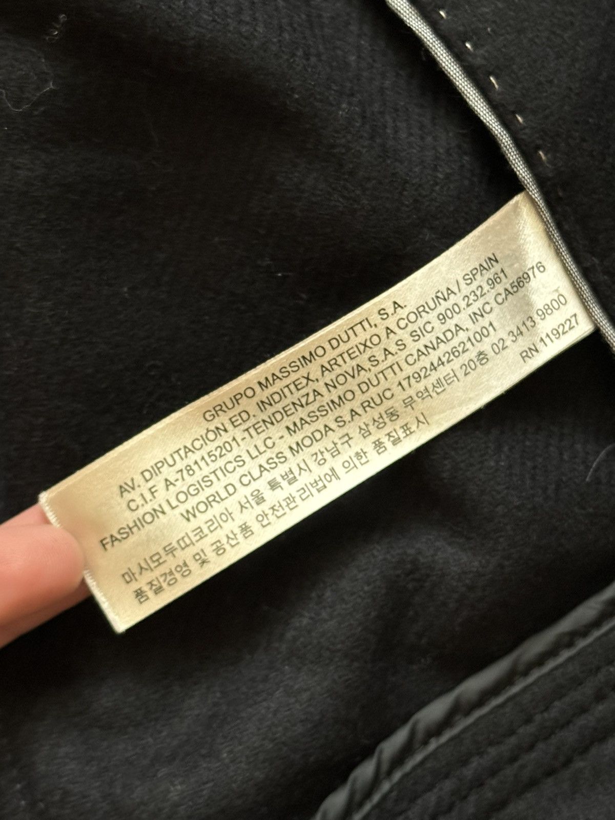 Designer × Massimo Dutti Massimo dutti XS Wmns coat cropped heavy jacket wool Size XS / US 0-2 / IT 36-38 - 12 Thumbnail