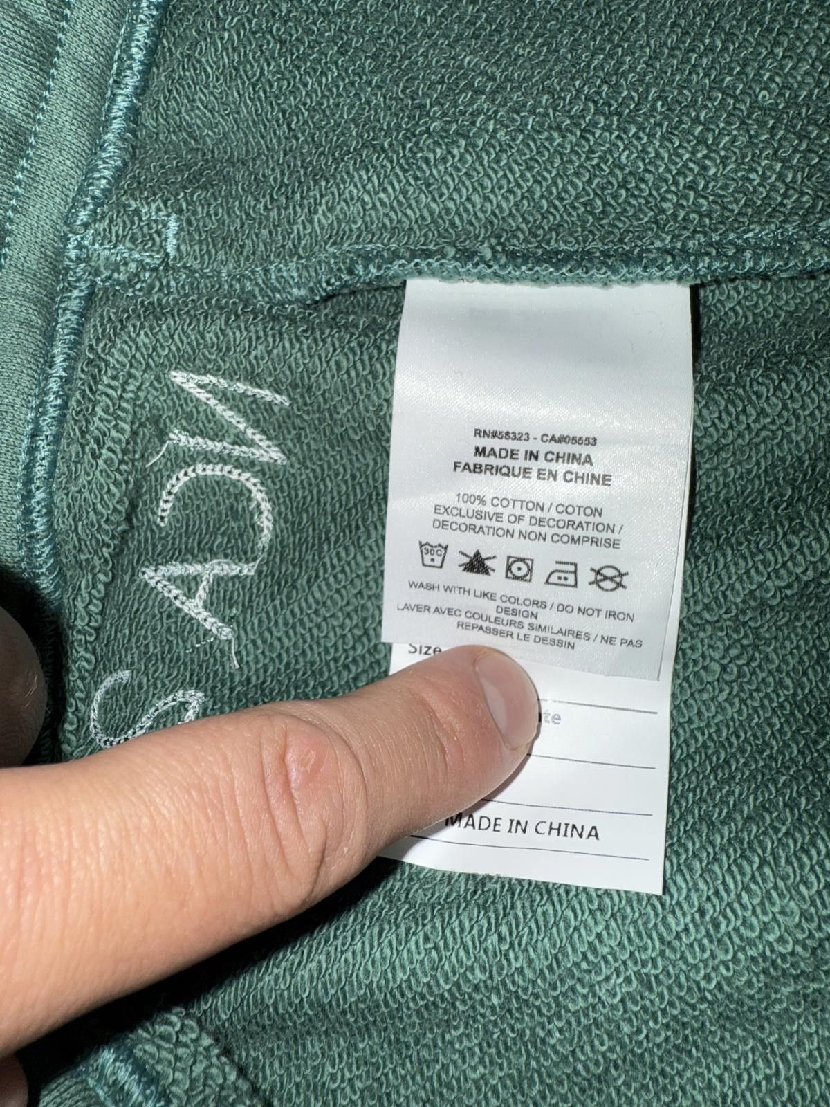 Nike Jordan Men’s Nina Chanel Abney Fleece Black Shorts Sample Size US 32 / EU 48 - 10 Thumbnail