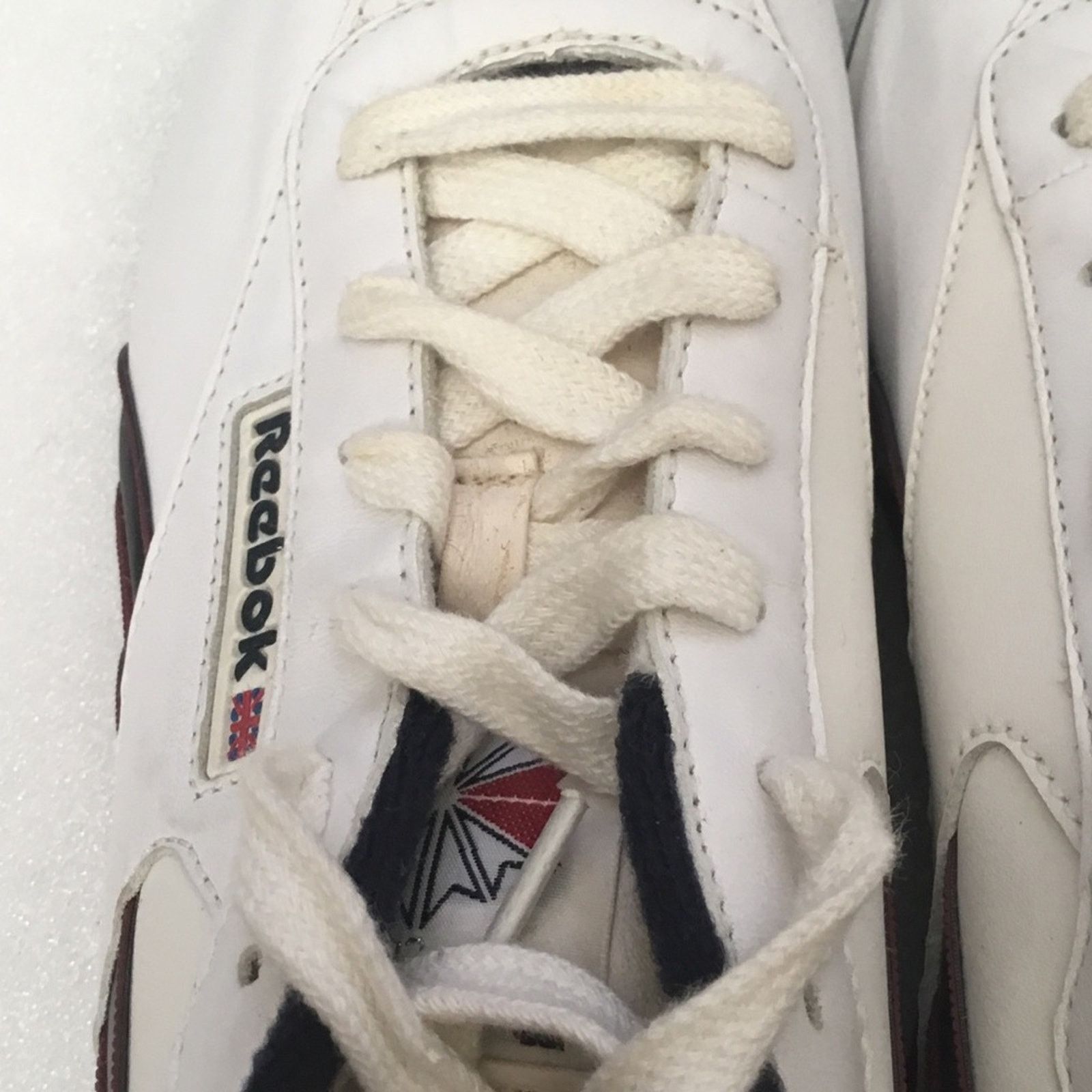 Reebok Reebok Classic White Leather Sneakers Size US 6 / IT 36 - 10 Thumbnail