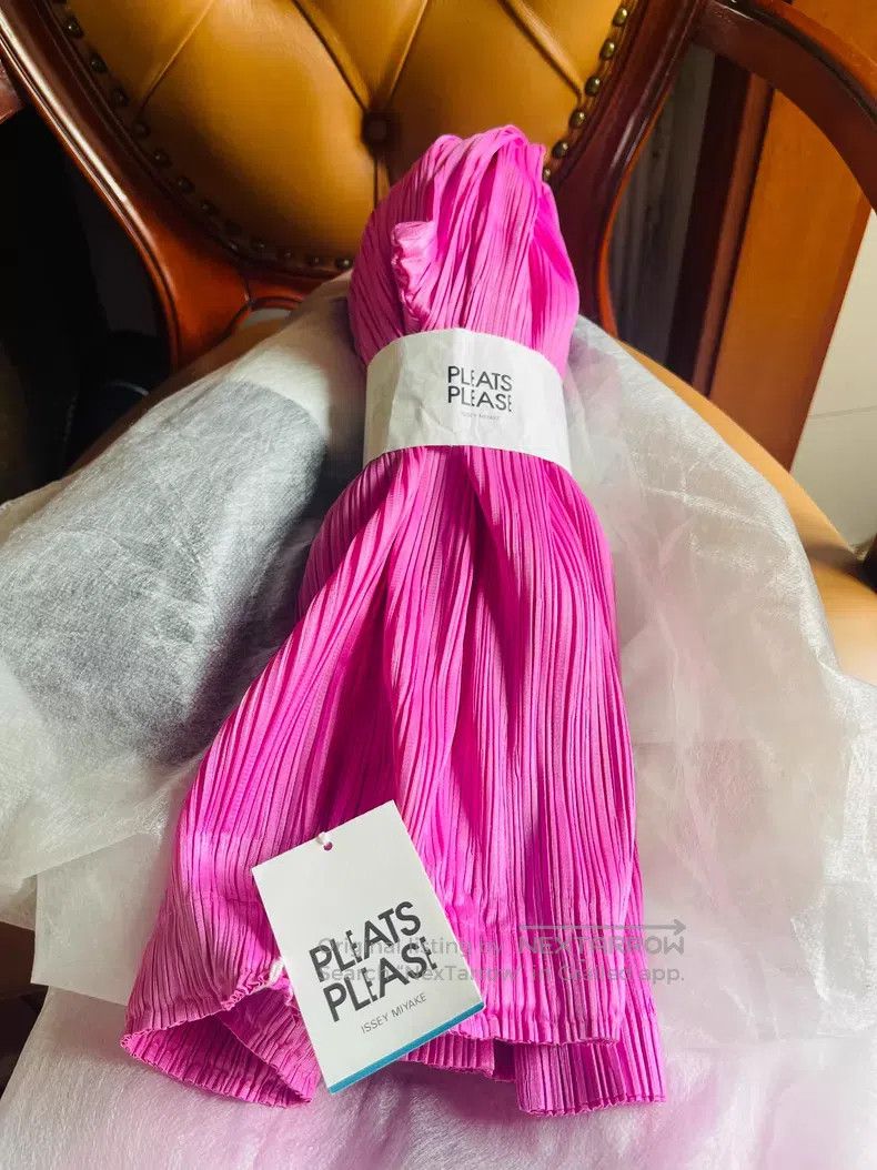 Issey Miyake Issey Miyake size:3 Pink Pants Size 22" - 3 Thumbnail