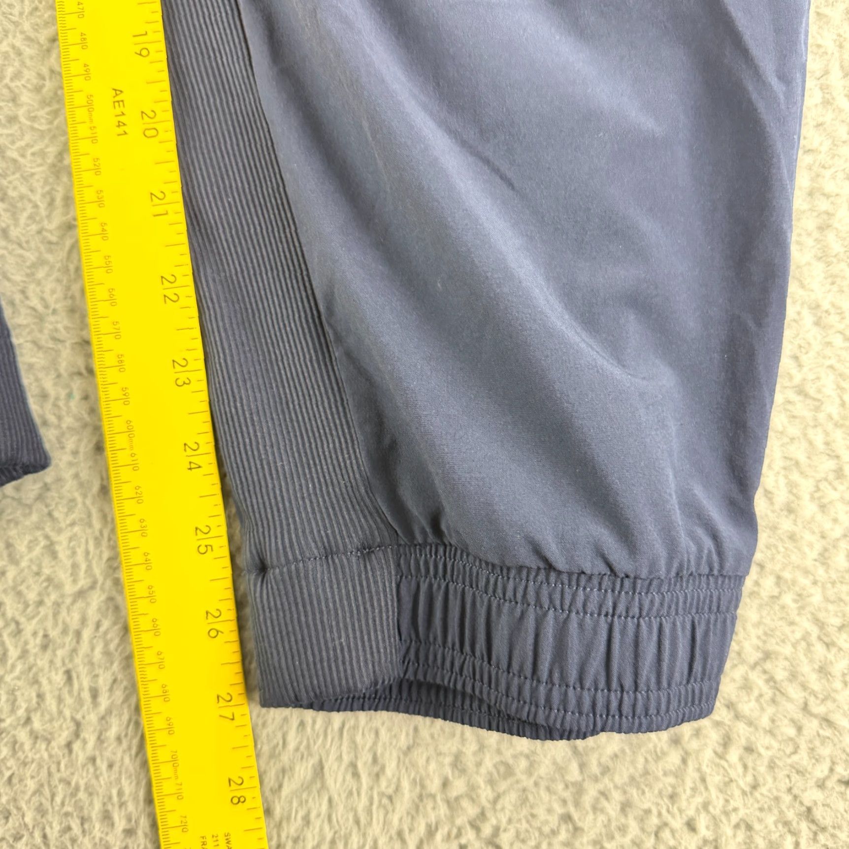 Athleta Athleta Brooklyn Jogger Pants Womens Size 22 Navy Blue Pull On Elastic Waist Gym City Size 40" / US 18 - 6 Thumbnail