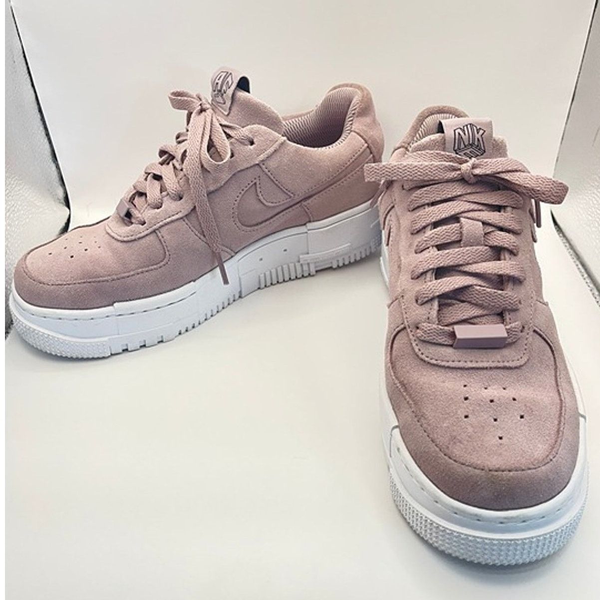 Nike Nike Air Force 1 Low Light Purple Suede Women’s Size 8 USED Size US 8 / IT 38 - 4 Thumbnail