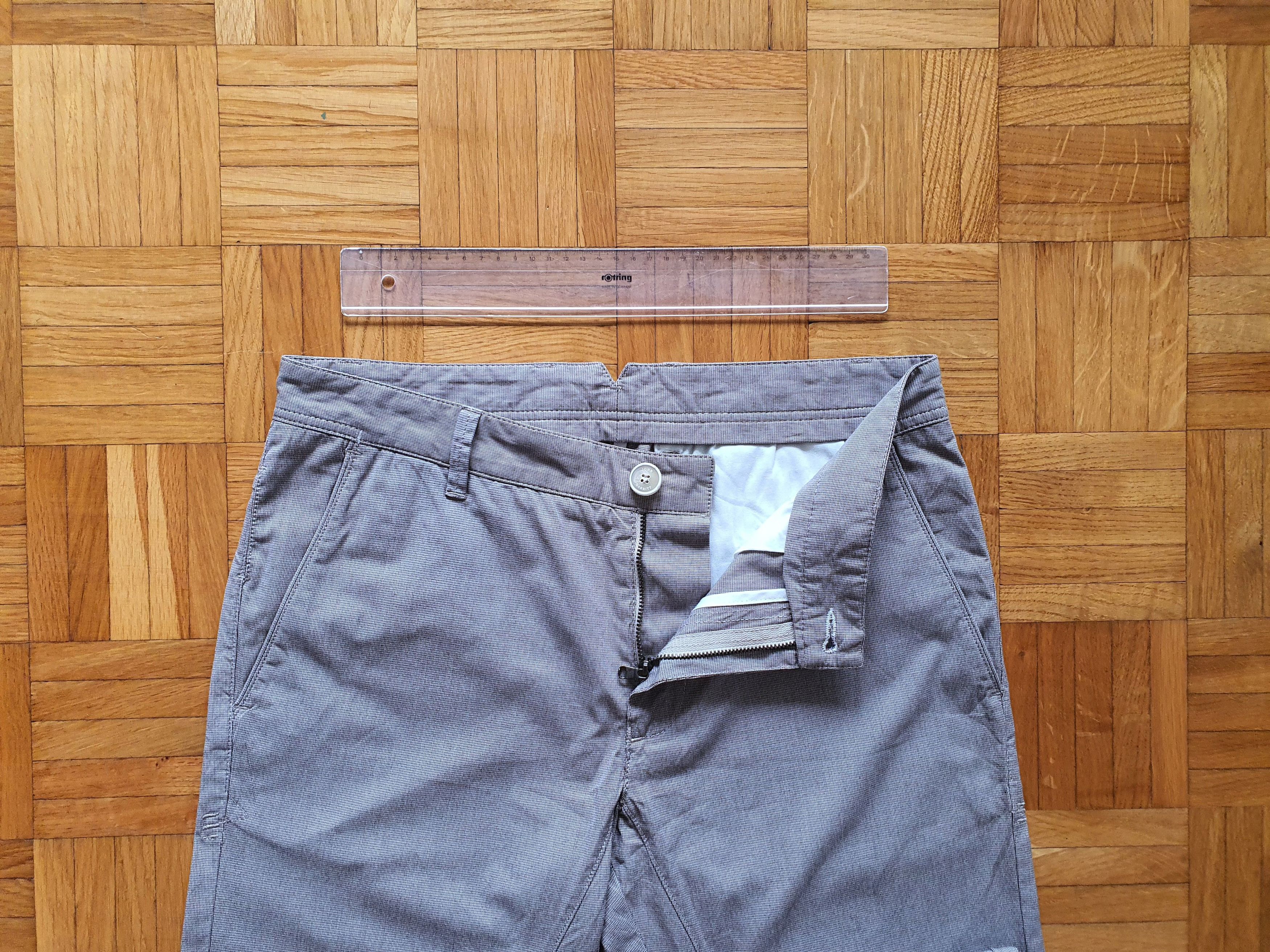 Other JOHN BARRITT - Casual Chinos Trousers - Microcheck, Tapered Size US 30 / EU 46 - 4 Thumbnail