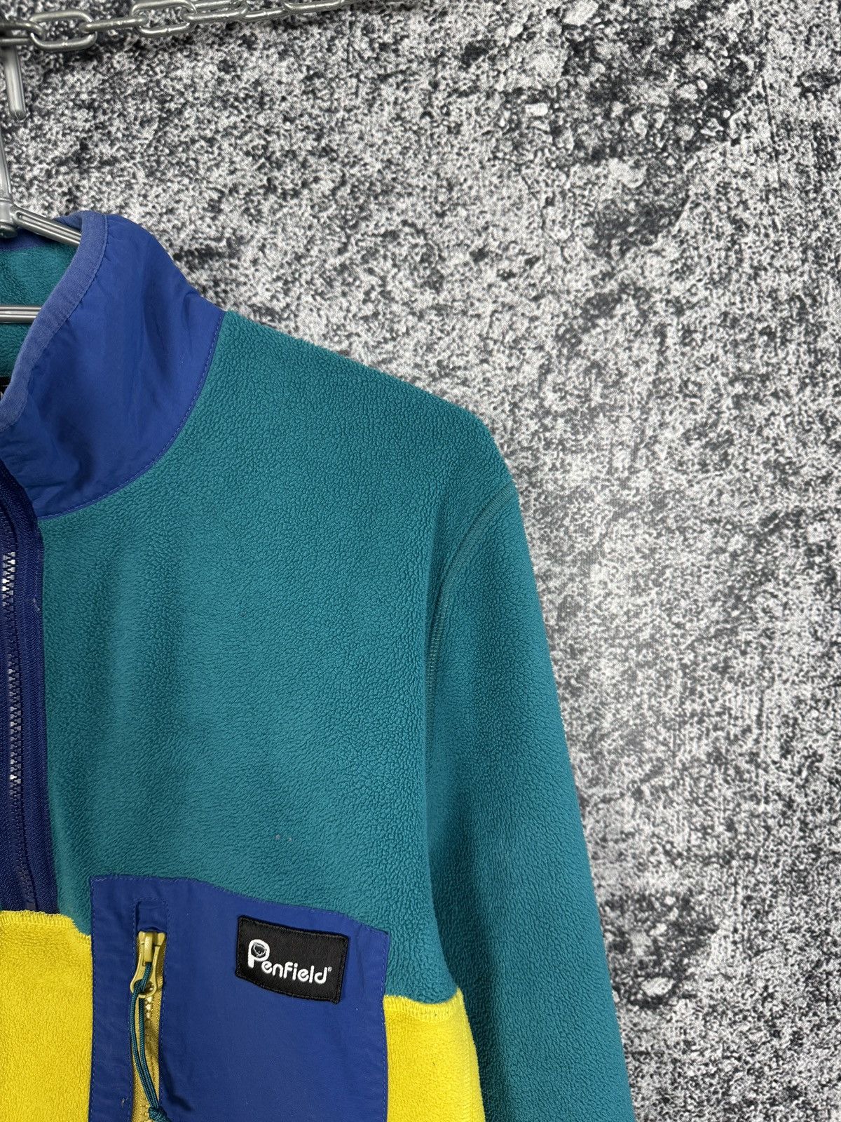 Penfield PENFIELD Hynes Fleece Zip Neck Pullover Sweatshirt Size M Size US M / EU 48-50 / 2 - 3 Thumbnail