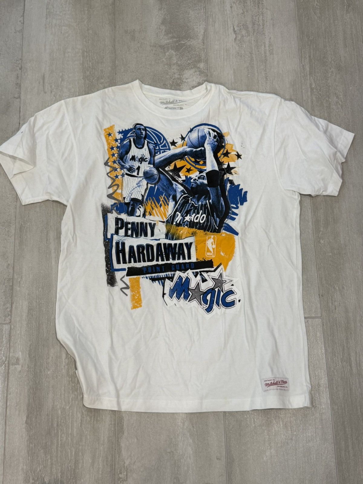 Mitchell & Ness Orlando Magic Mitchell & Ness Penny Hardaway T Shirt Size US XL / EU 56 / 4 - 1 Thumbnail