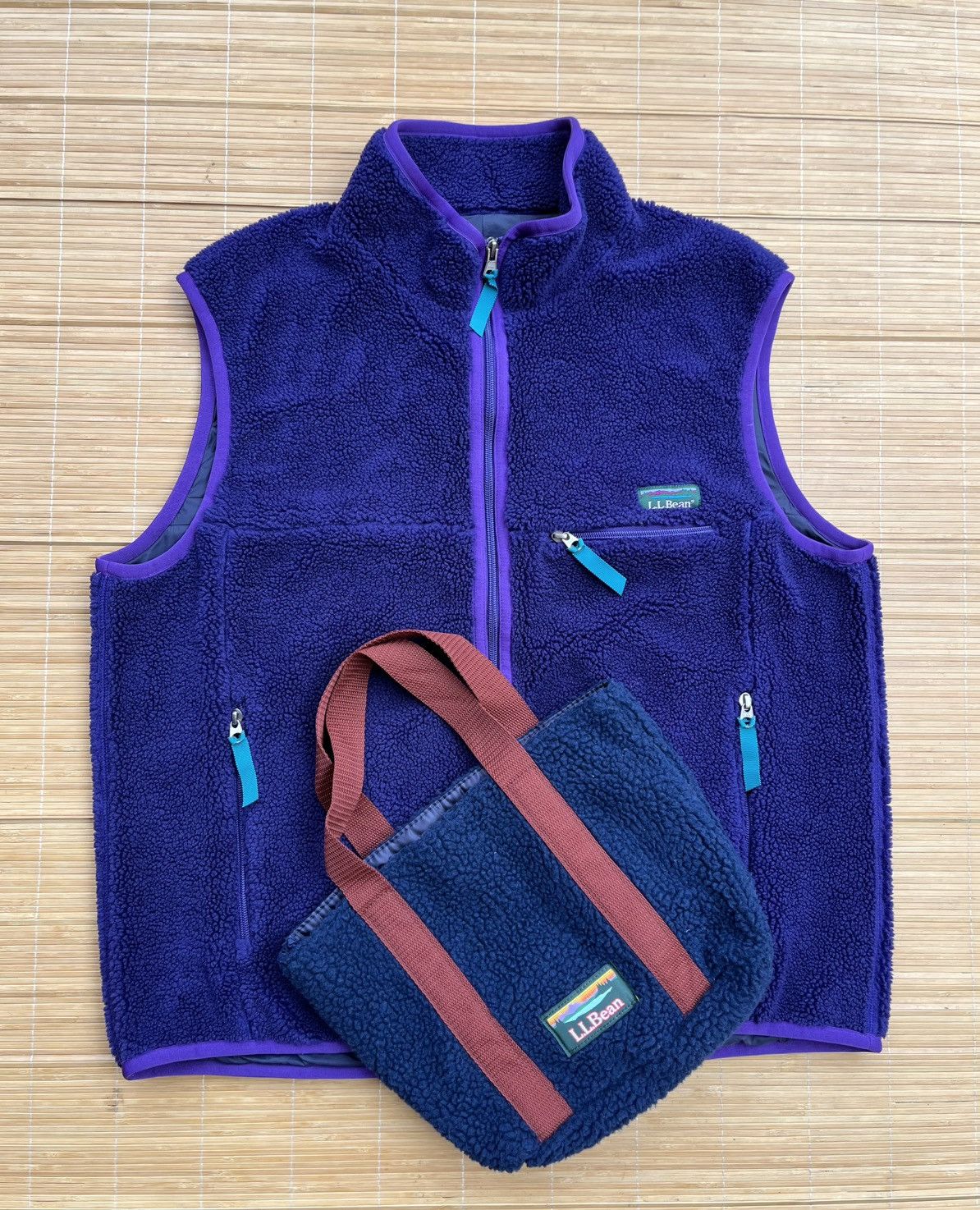 L.L. Bean Vintage L.L Bean topsham boa fleece vest Size US M / EU 48-50 / 2 - 2 Thumbnail