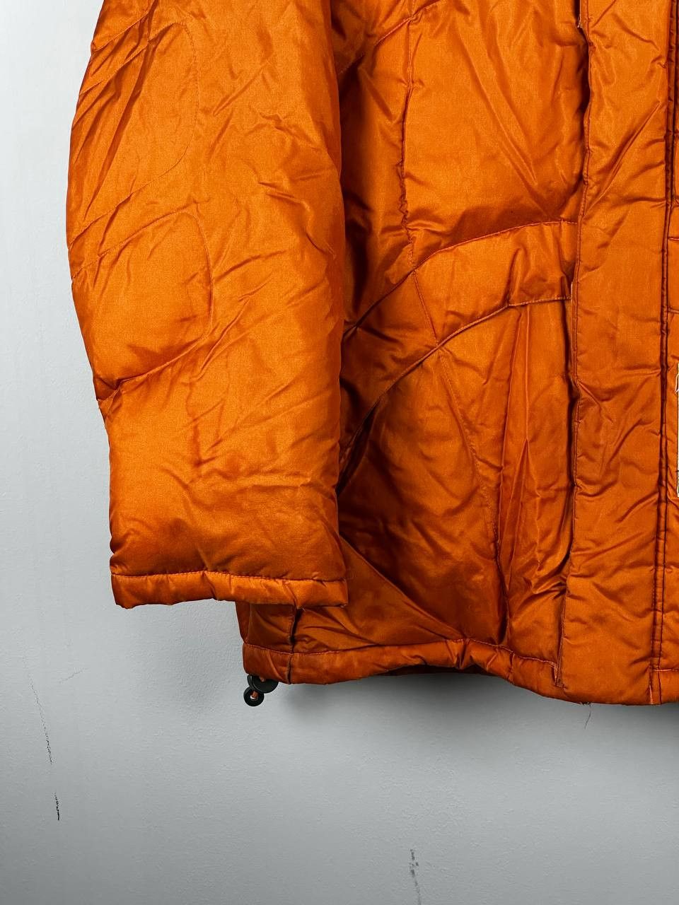 Adidas Adidas Equipment Vintage 1999 Orange Puffer Down Jacket Size US M / EU 48-50 / 2 - 7 Thumbnail