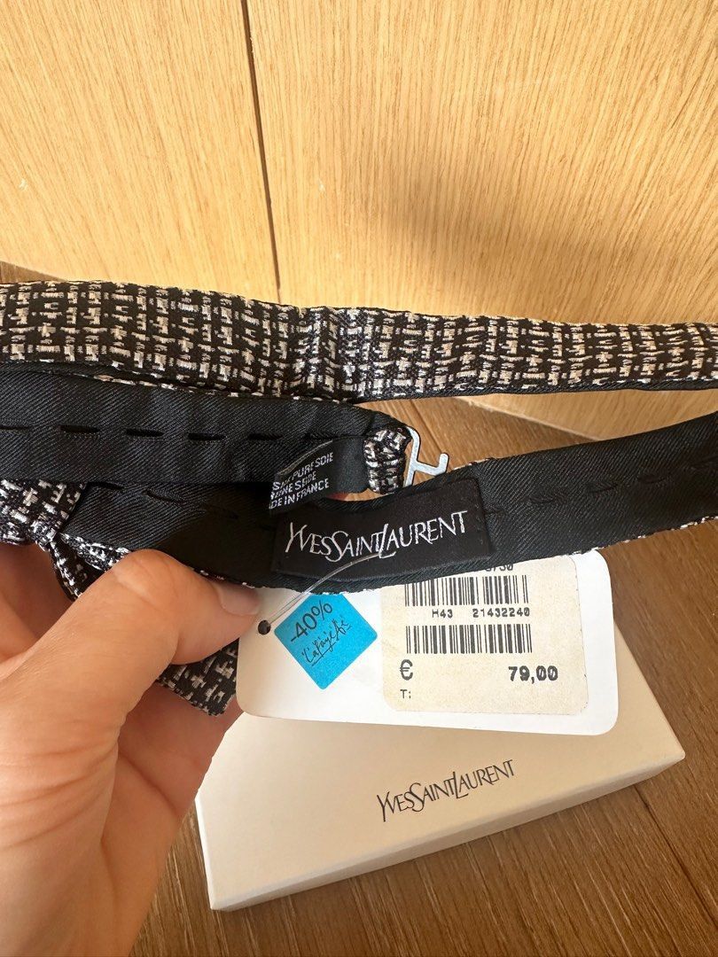 Yves Saint Laurent Yves Saint Laurent YSL Bow Tie Size ONE SIZE - 4 Thumbnail